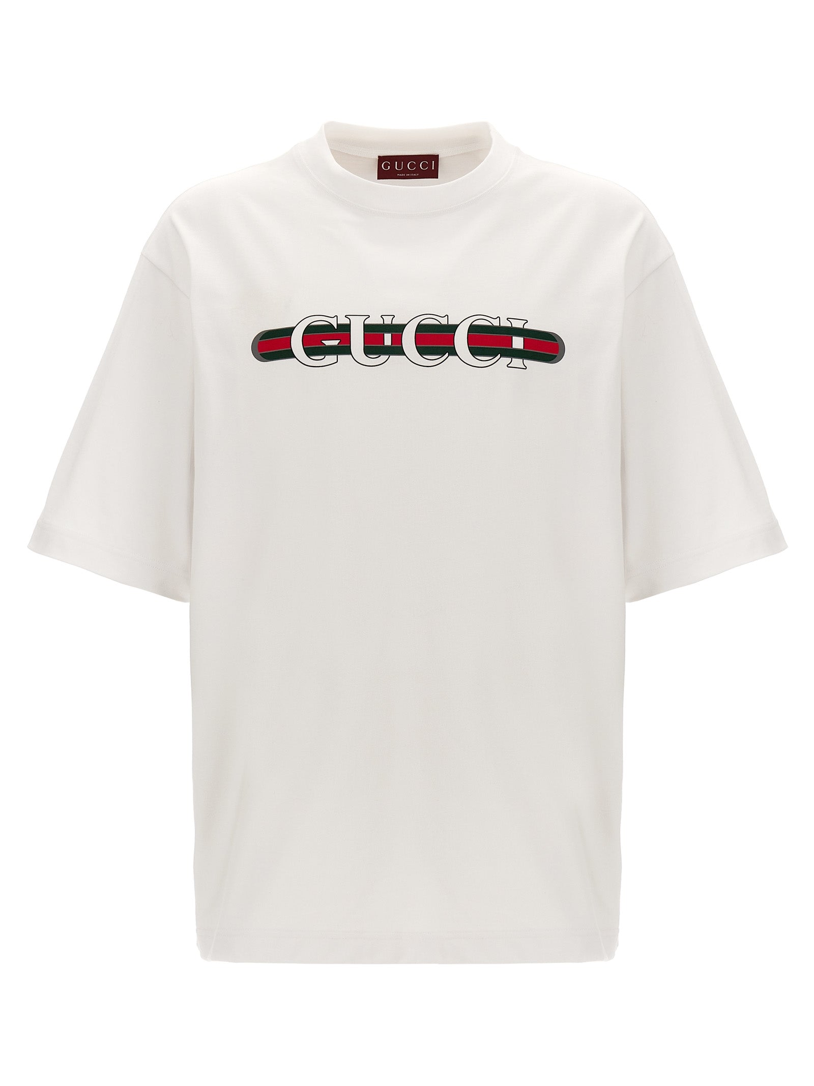 Gucci White Cotton T-Shirt Gucci