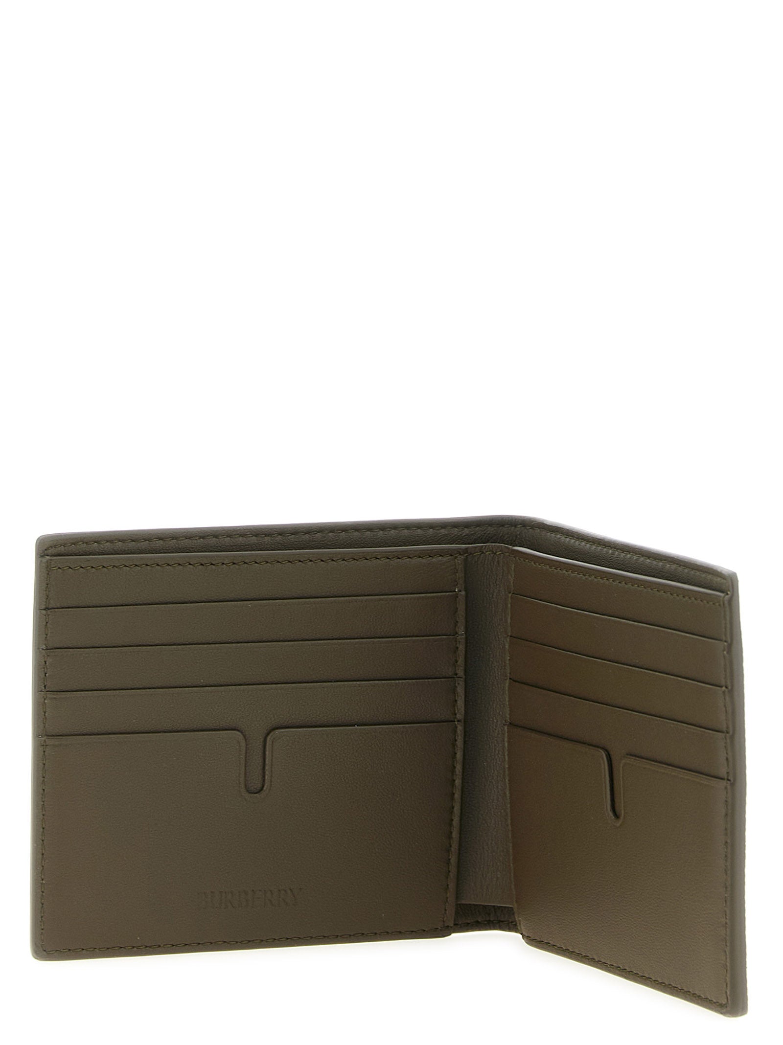 Burberry Beige Polyethylene Wallet Burberry