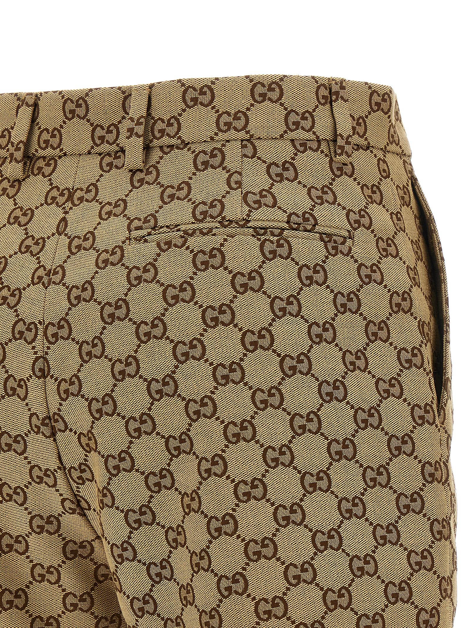Gucci Beige Cotton Bermuda Shorts Gucci