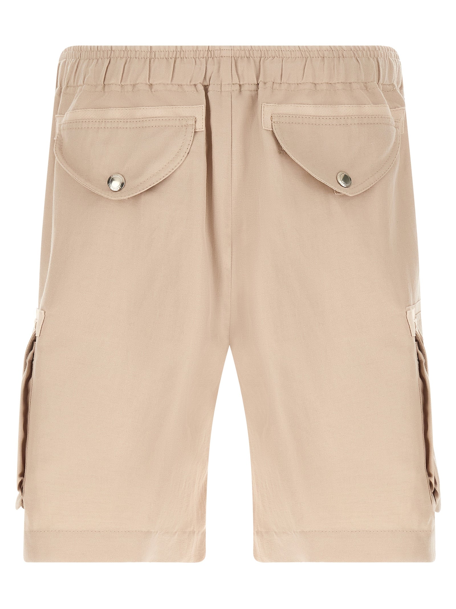 Brunello Cucinelli Beige Linen Bermuda Shorts Brunello Cucinelli