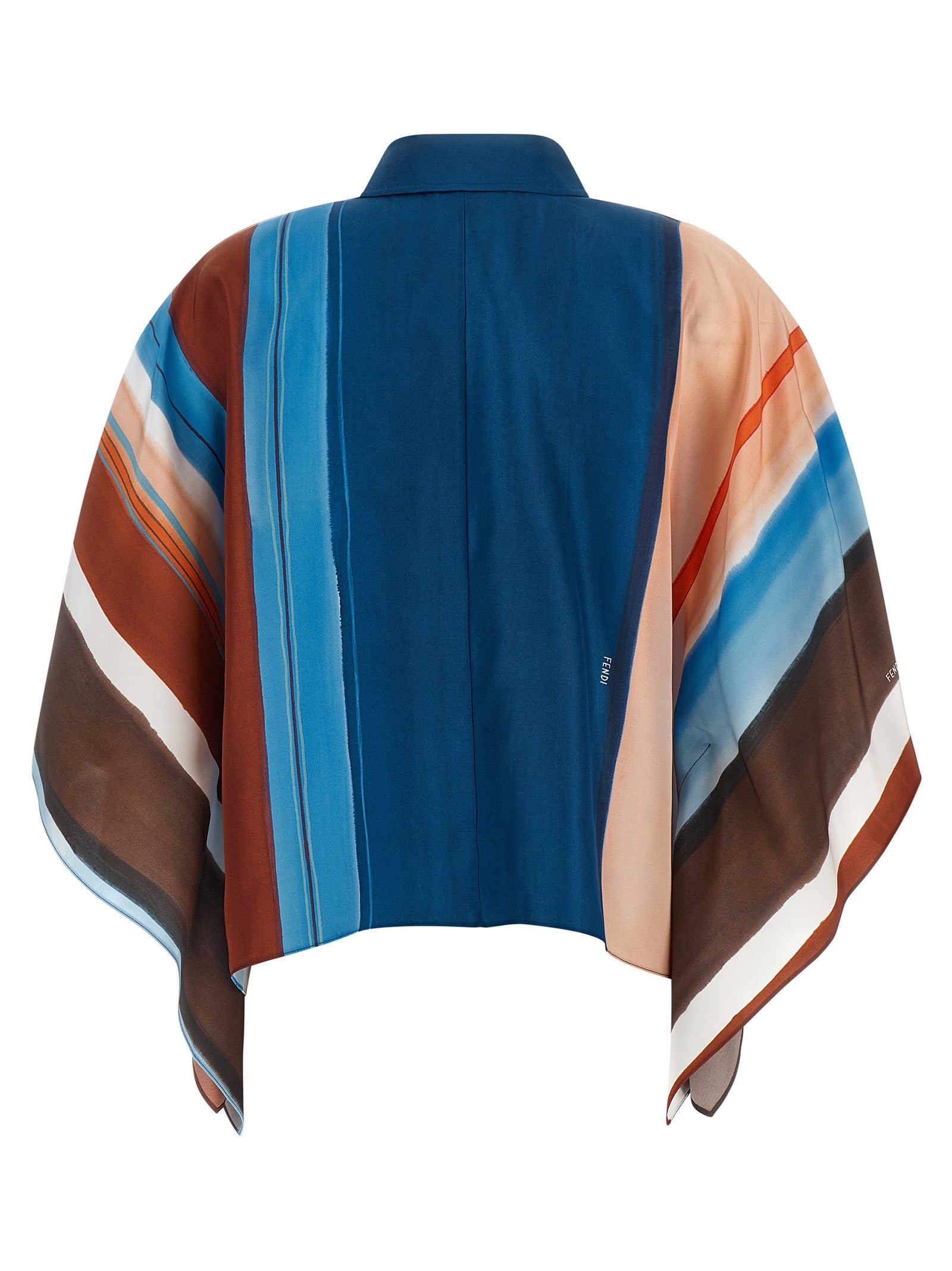 Fendi Multicolor Silk Blouse Fendi
