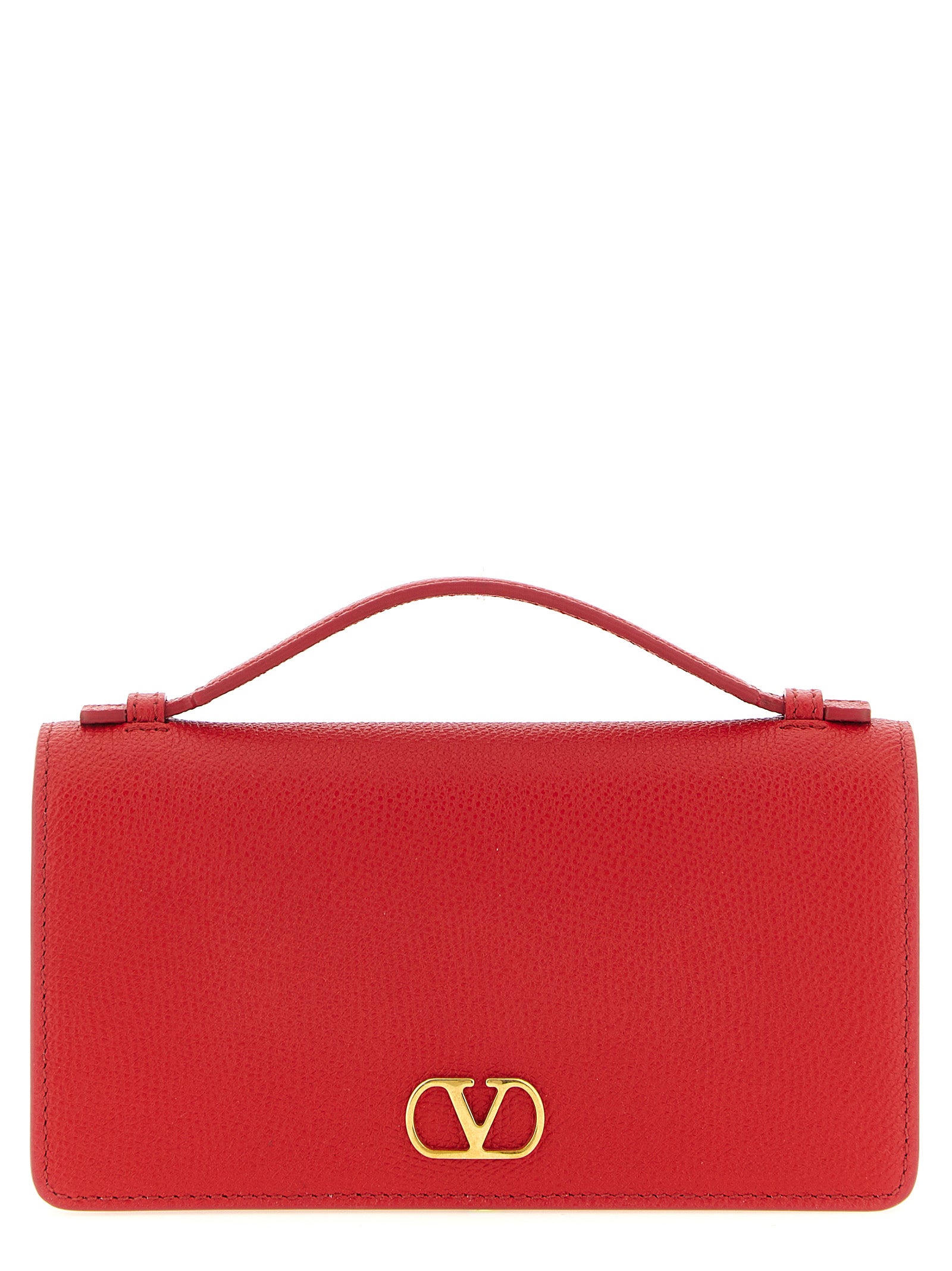 Valentino Garavani Multicolor Calfskin Cardholder Valentino Garavani