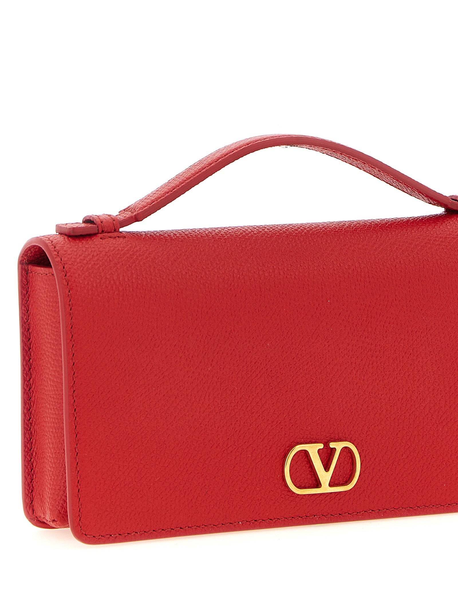 Valentino Garavani Multicolor Calfskin Cardholder Valentino Garavani