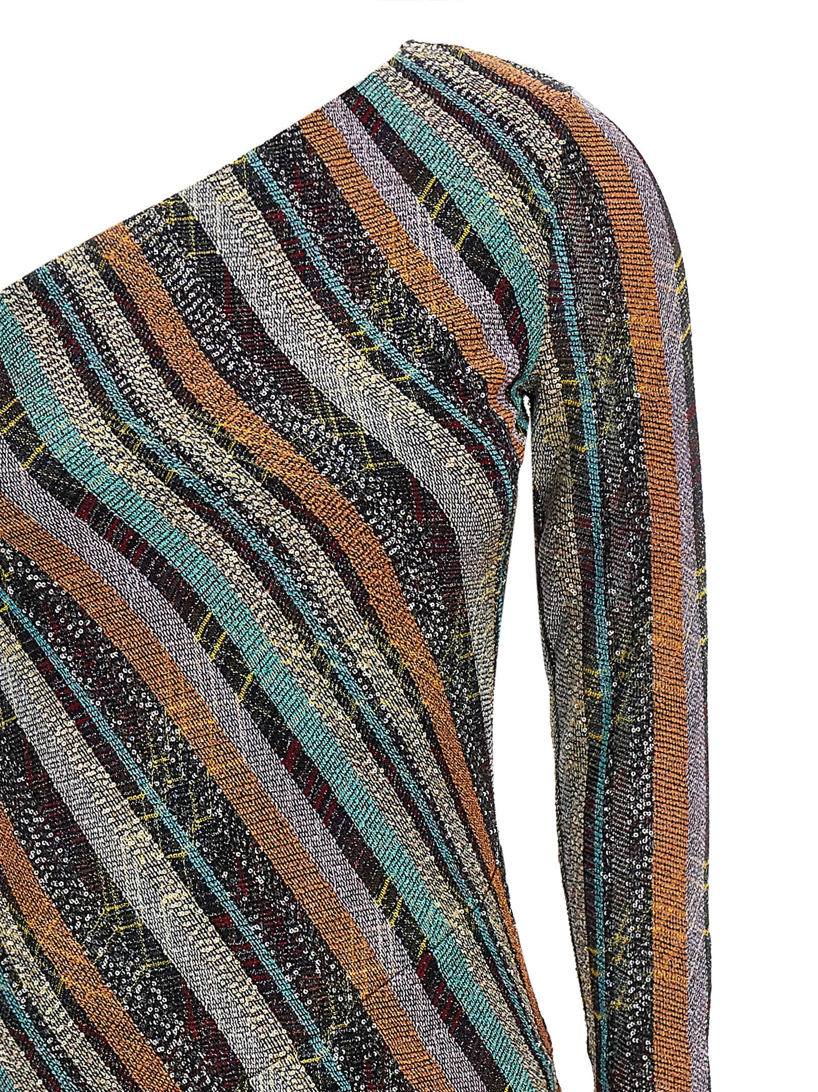 Missoni Multicolor Viscose Long Dress Missoni