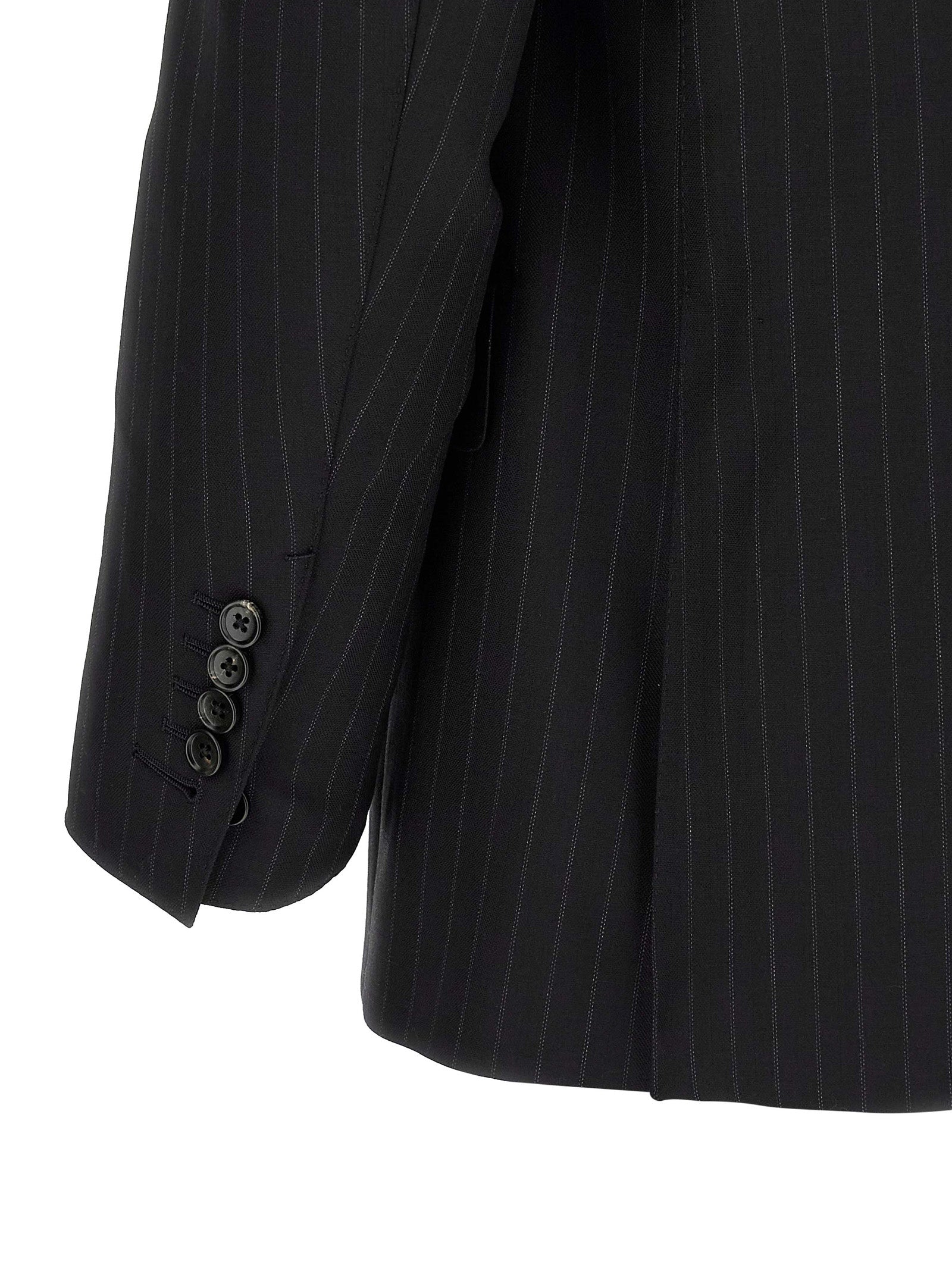 Tom Ford Black Wool Two-Piece Suit Tom Ford