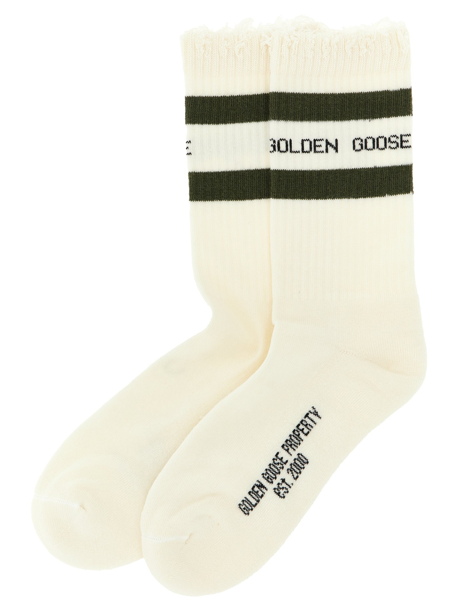 Golden Goose Bicolor Cotton Socks Golden Goose