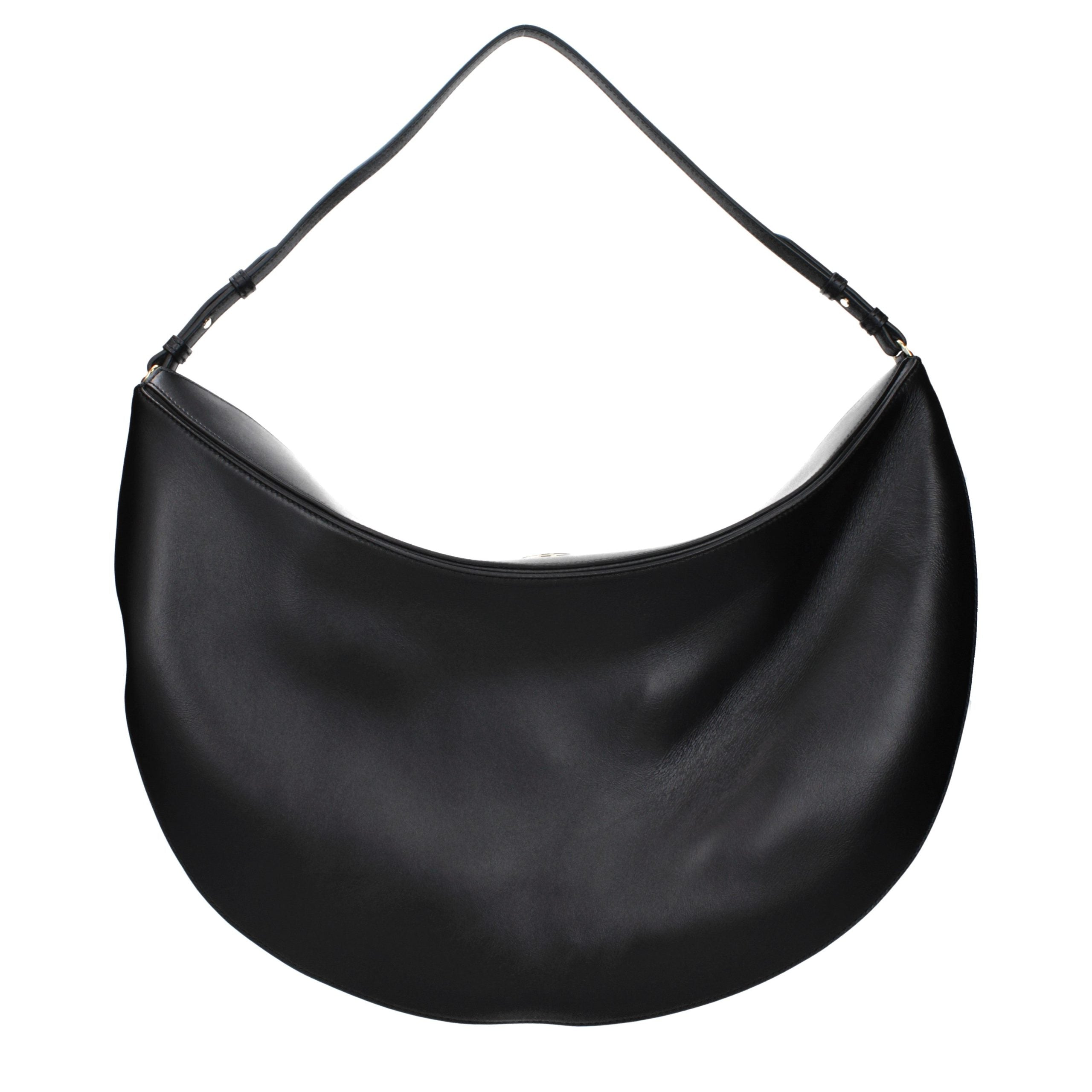 Jacquemus Black Leather Shoulder Bag Jacquemus