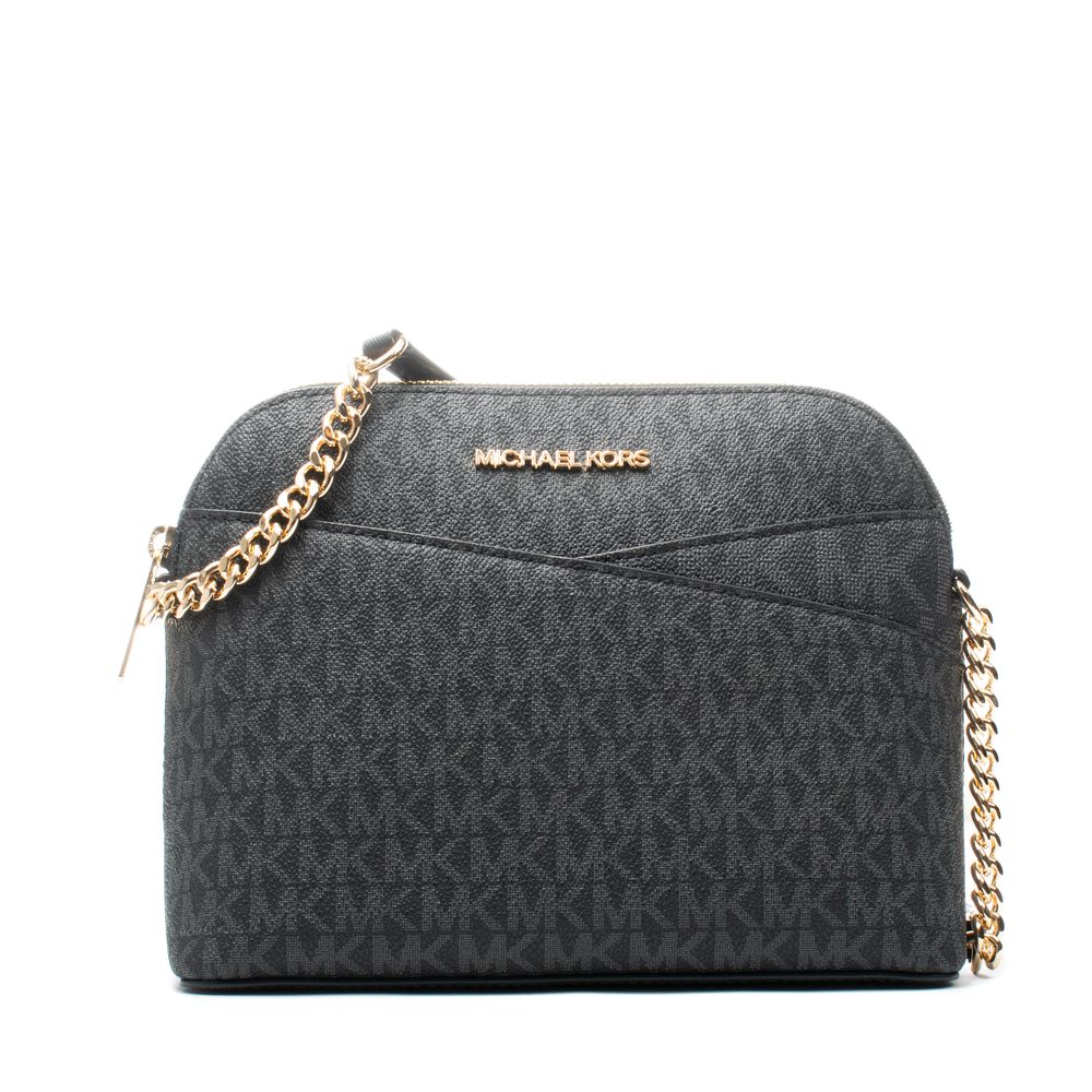 Michael Kors Black Leather Crossbody Bag Michael Kors