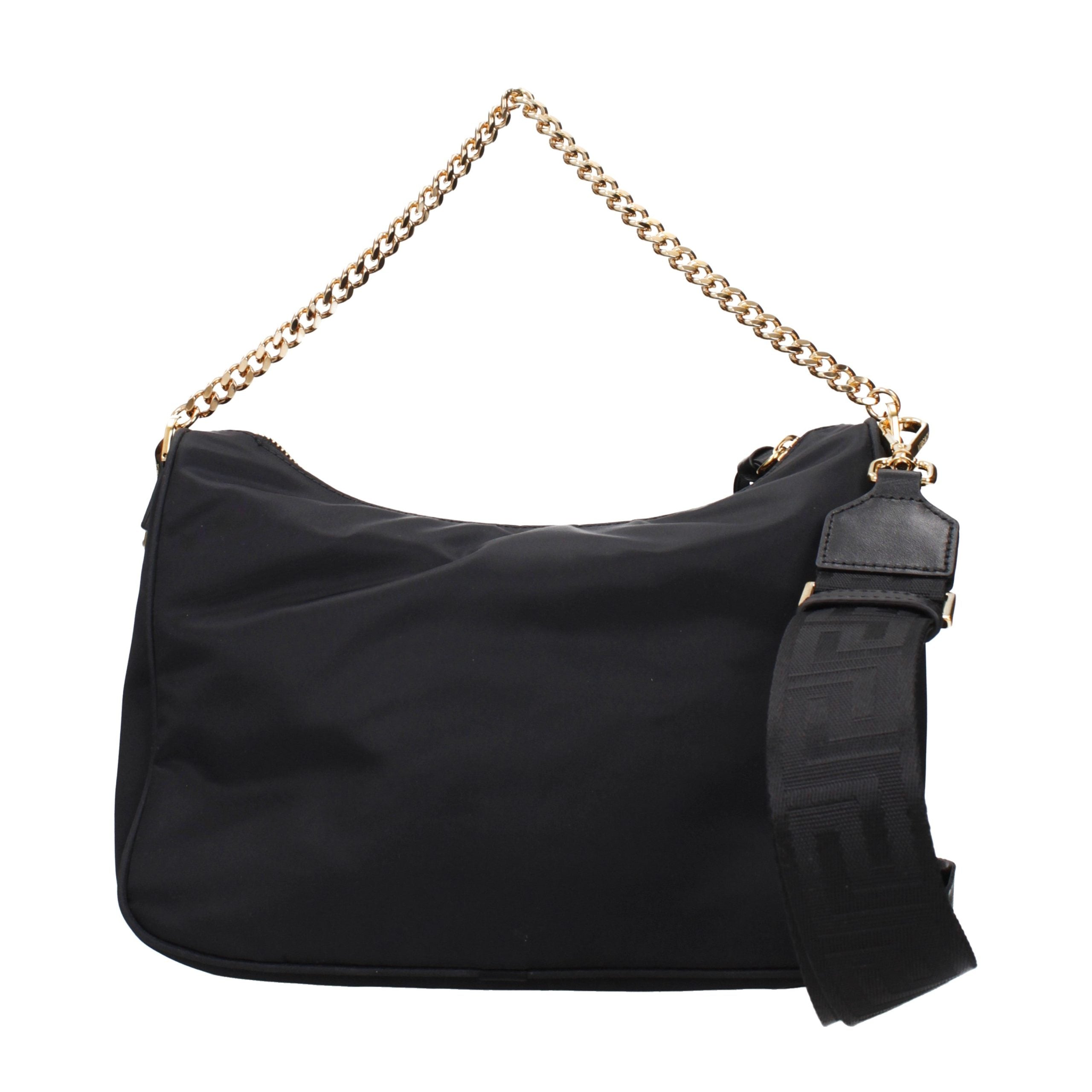 Versace Black Fabric Handbag Versace
