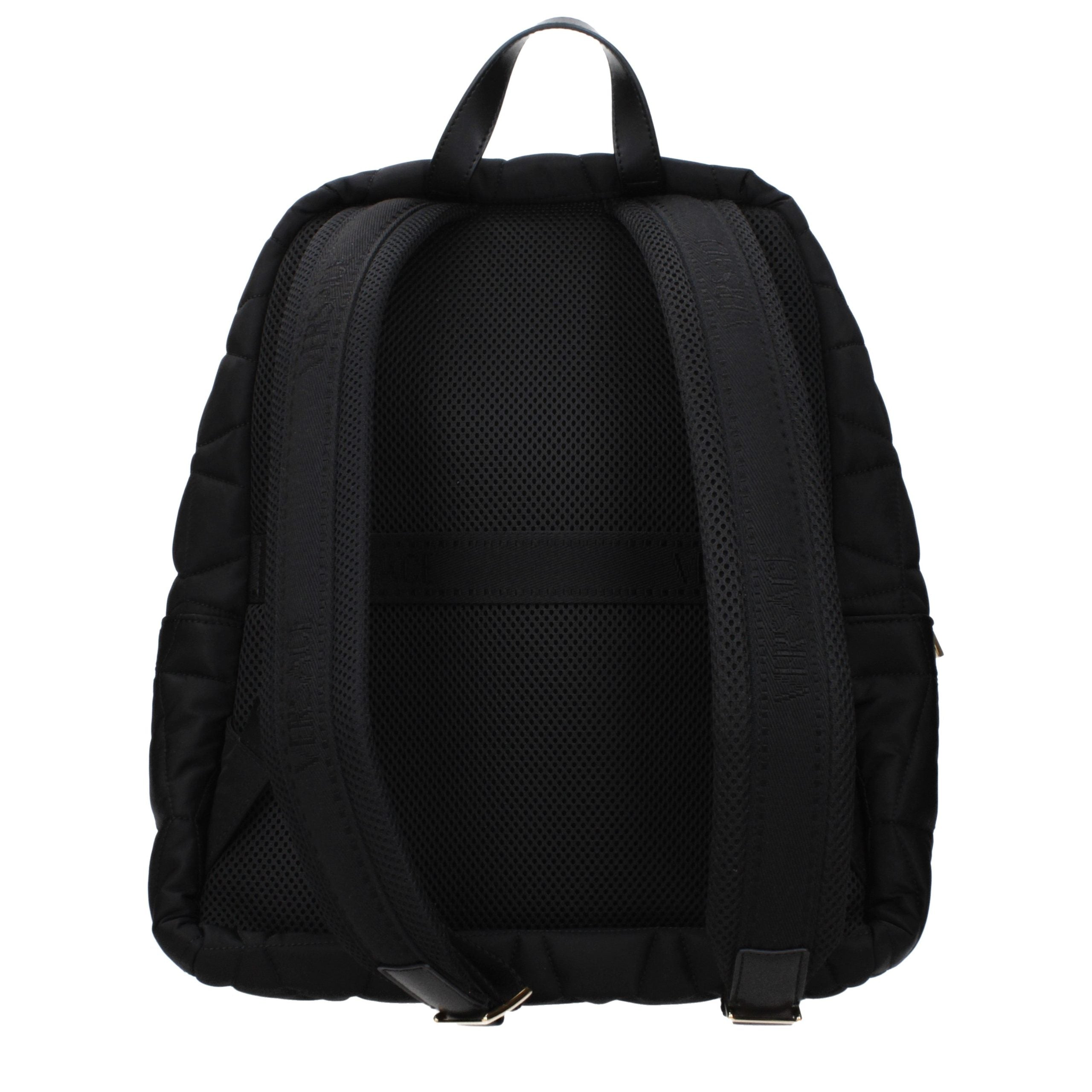 Versace Black Fabric Backpack Versace