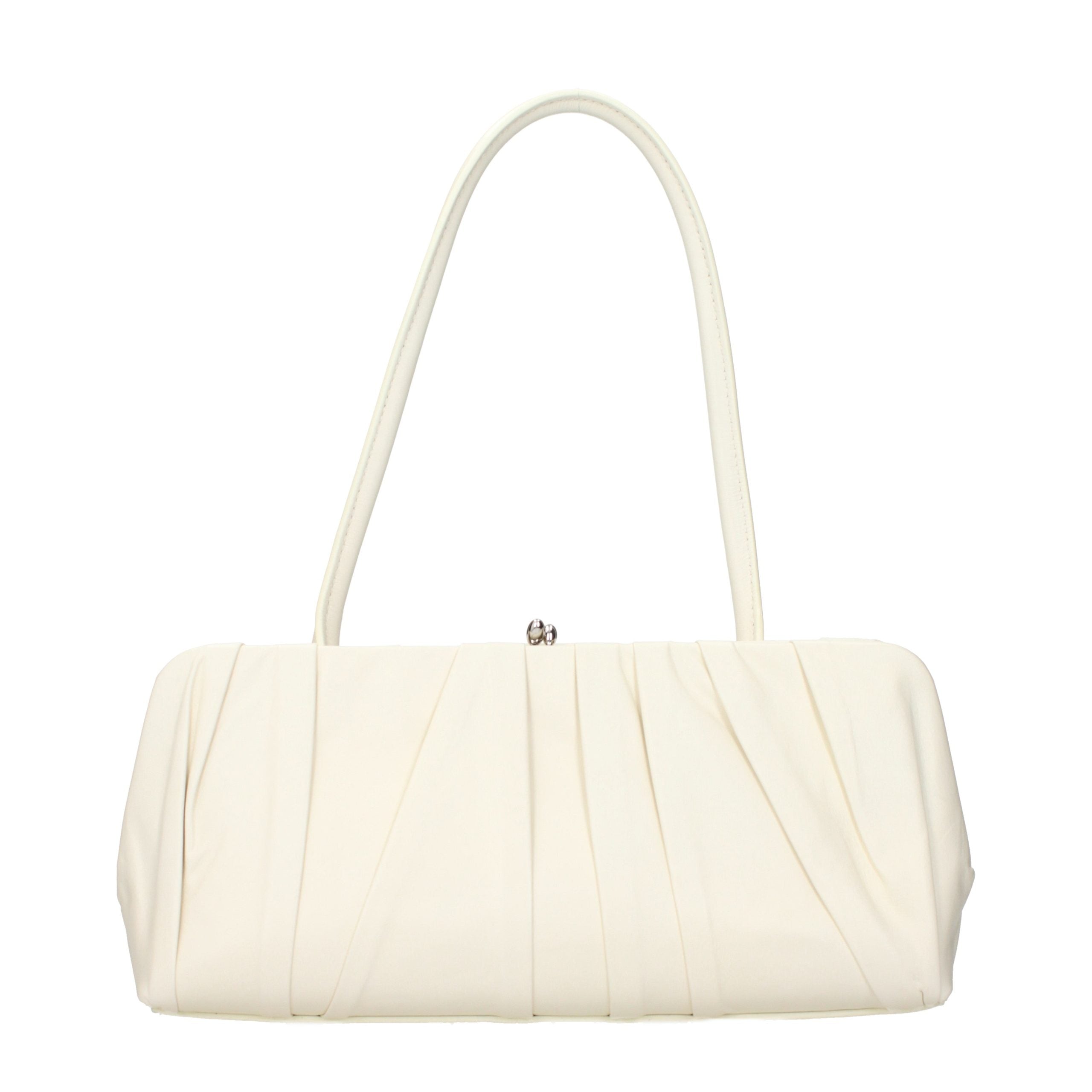 Jil Sander White Leather Shoulder Bag Jil Sander