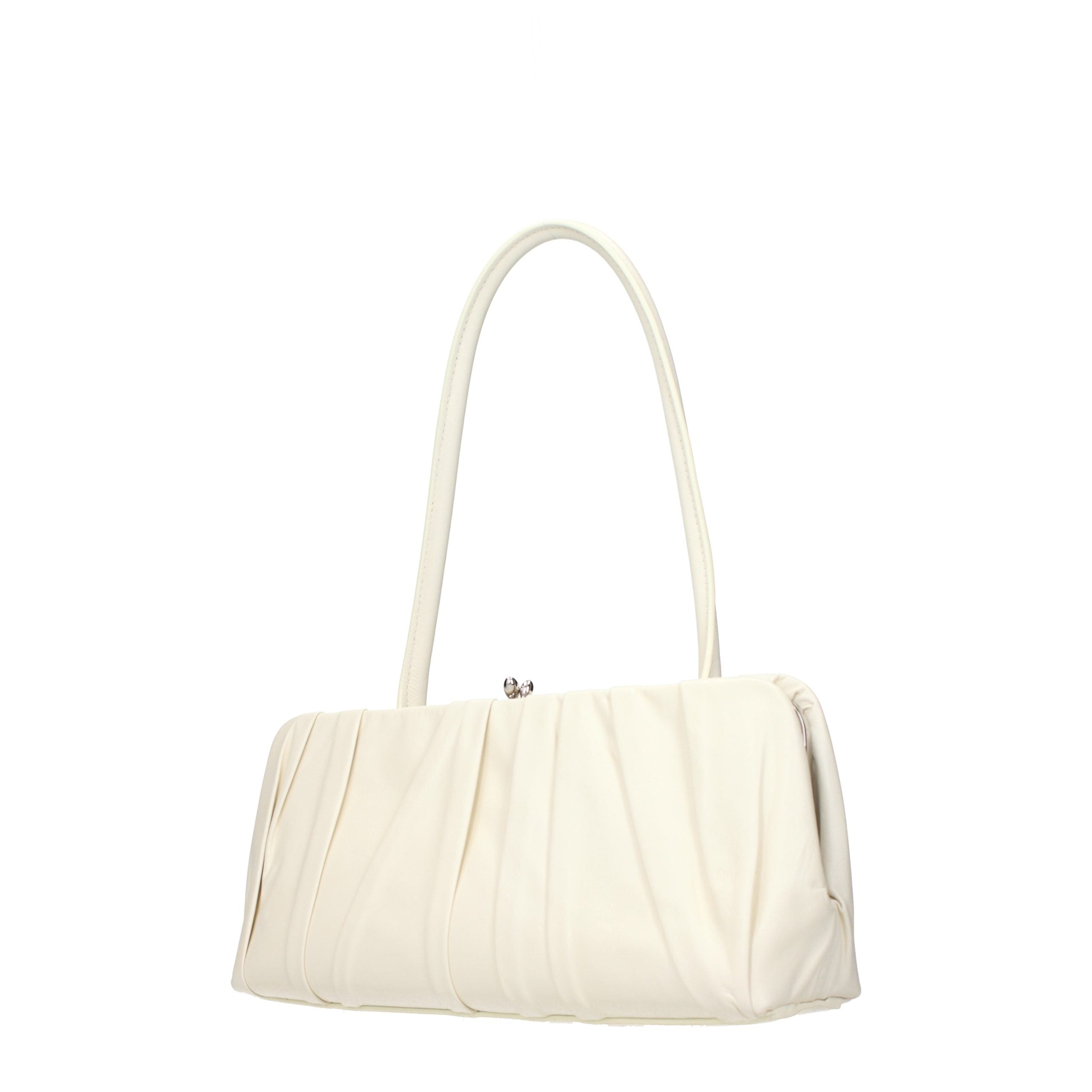 Jil Sander White Leather Shoulder Bag Jil Sander