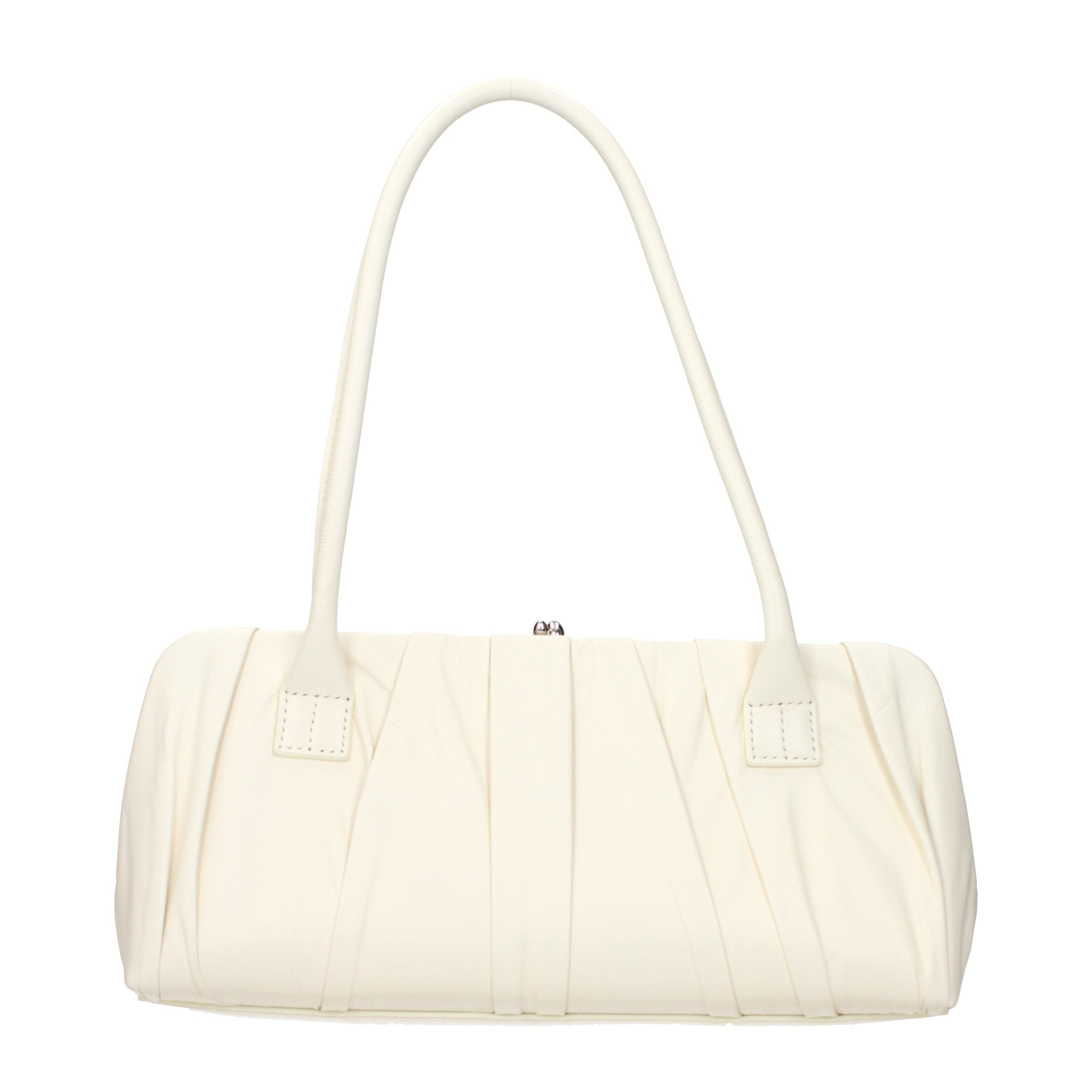 Jil Sander White Leather Shoulder Bag Jil Sander