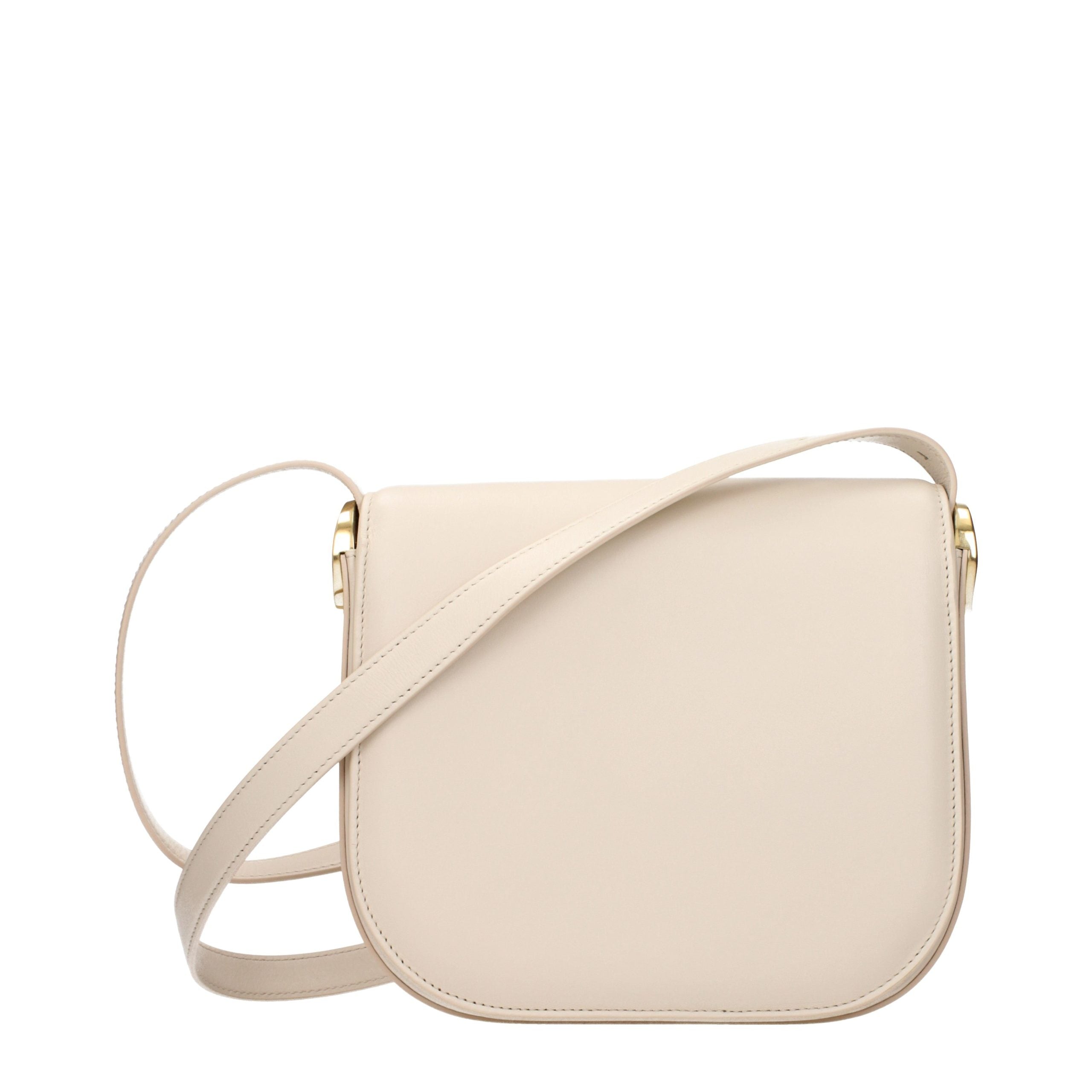Jil Sander Beige Leather Crossbody Bag Jil Sander