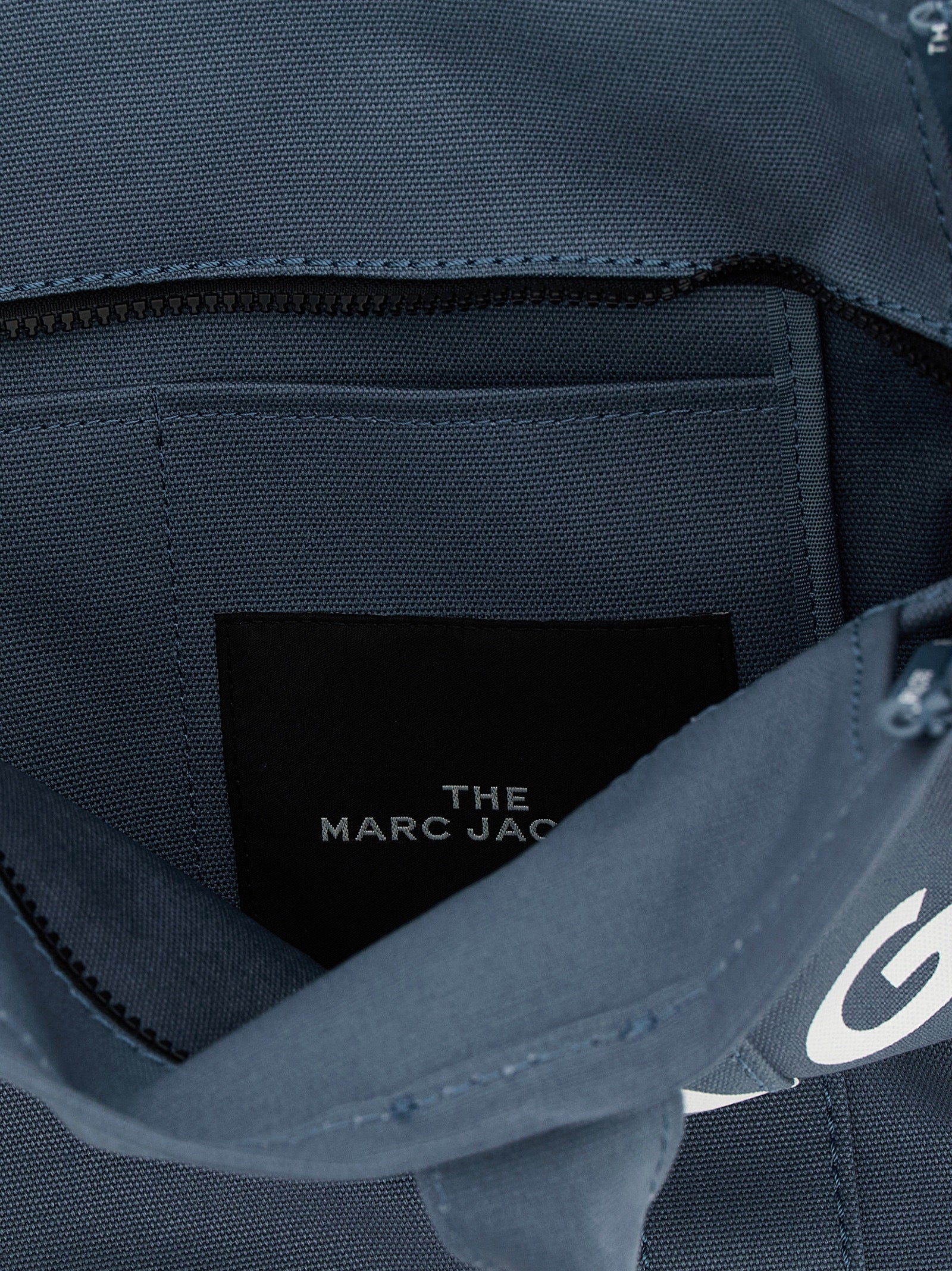 Marc Jacobs Blue Cotton Tote Bag Marc Jacobs