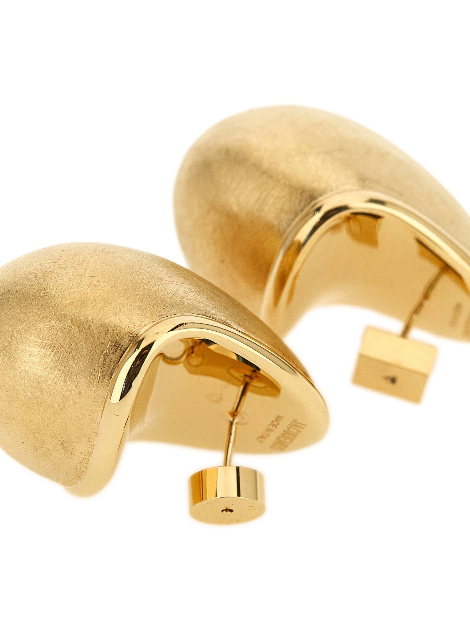 Jacquemus Gold Copper Earrings Jacquemus