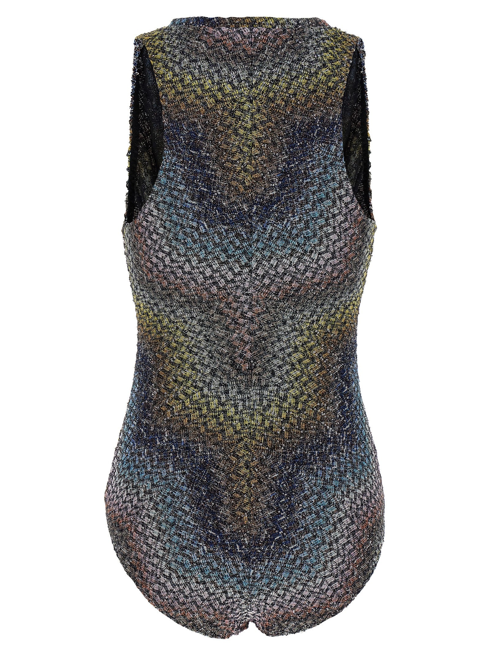 Missoni Multicolor Viscose One-Piece Swimsuit Missoni