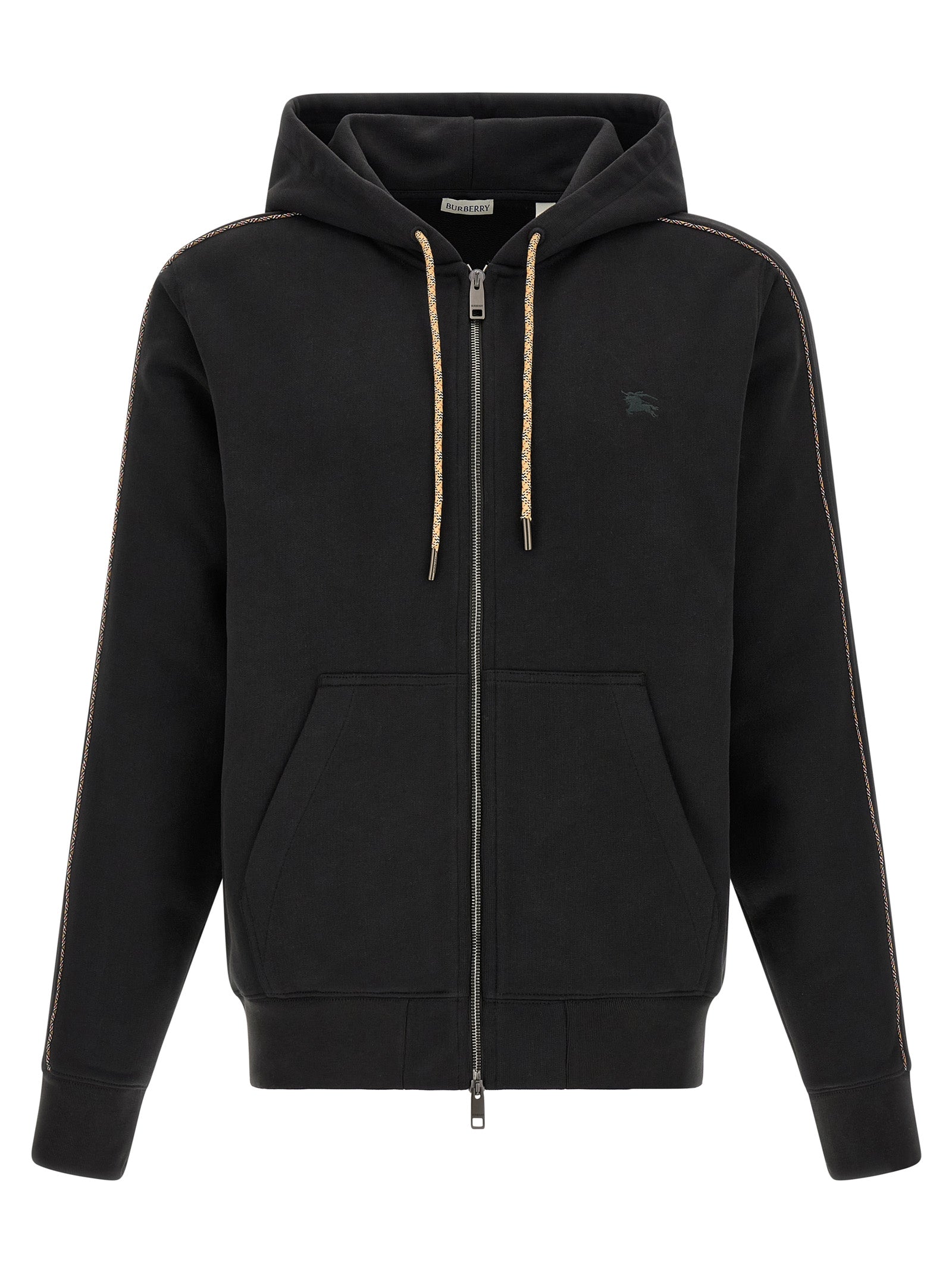Burberry Black Cotton Sweatshirt Burberry