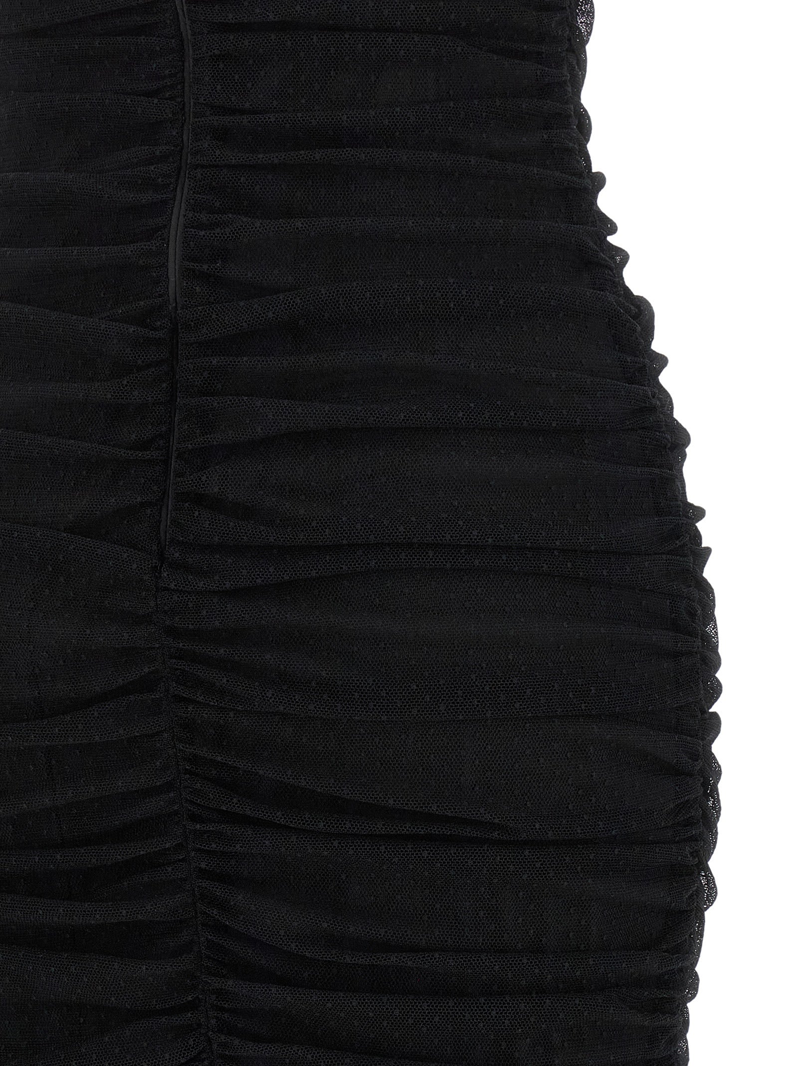 Dolce & Gabbana Black Polyamide Midi Dress Dolce & Gabbana