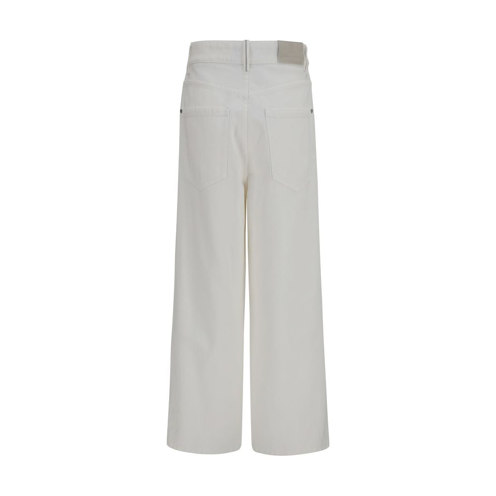 Brunello Cucinelli Beige Cotton Jeans Denim Brunello Cucinelli