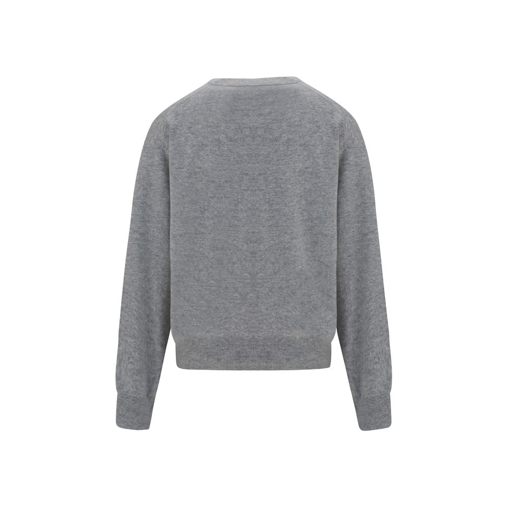 Brunello Cucinelli Gray Cashmere Sweater Brunello Cucinelli