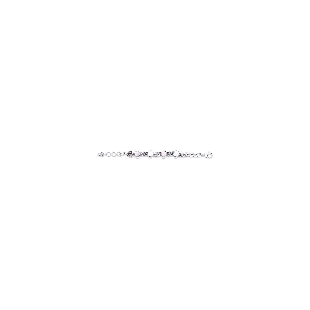 Alexander McQueen Silver Metal Bracelet Alexander McQueen