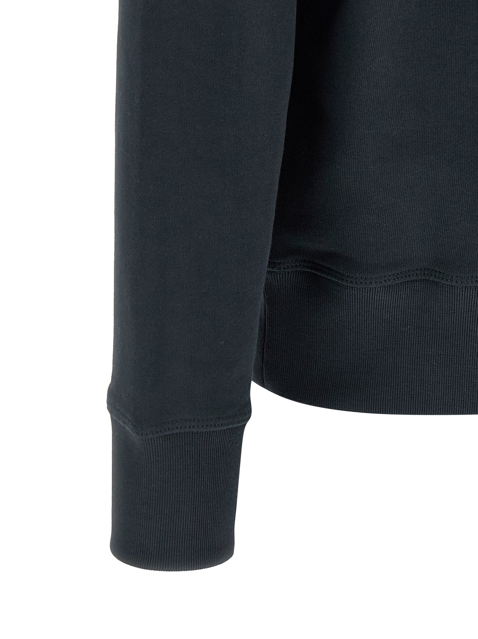Moncler Grenoble Blue Cotton Sweatshirt Moncler Grenoble