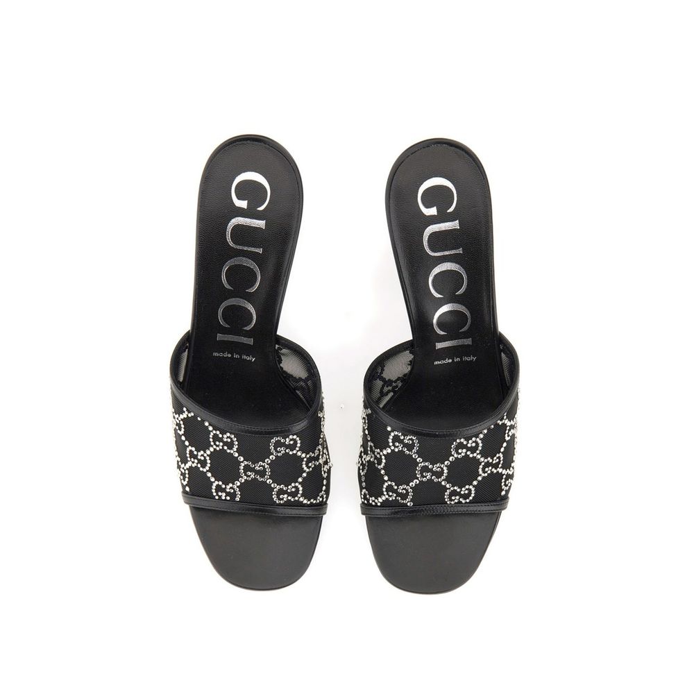 Gucci Black Polyamide Mules Gucci