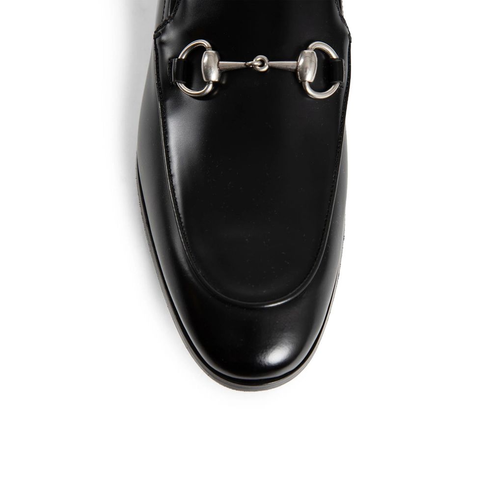 Gucci Black Calfskin Slip-On Loafers Gucci
