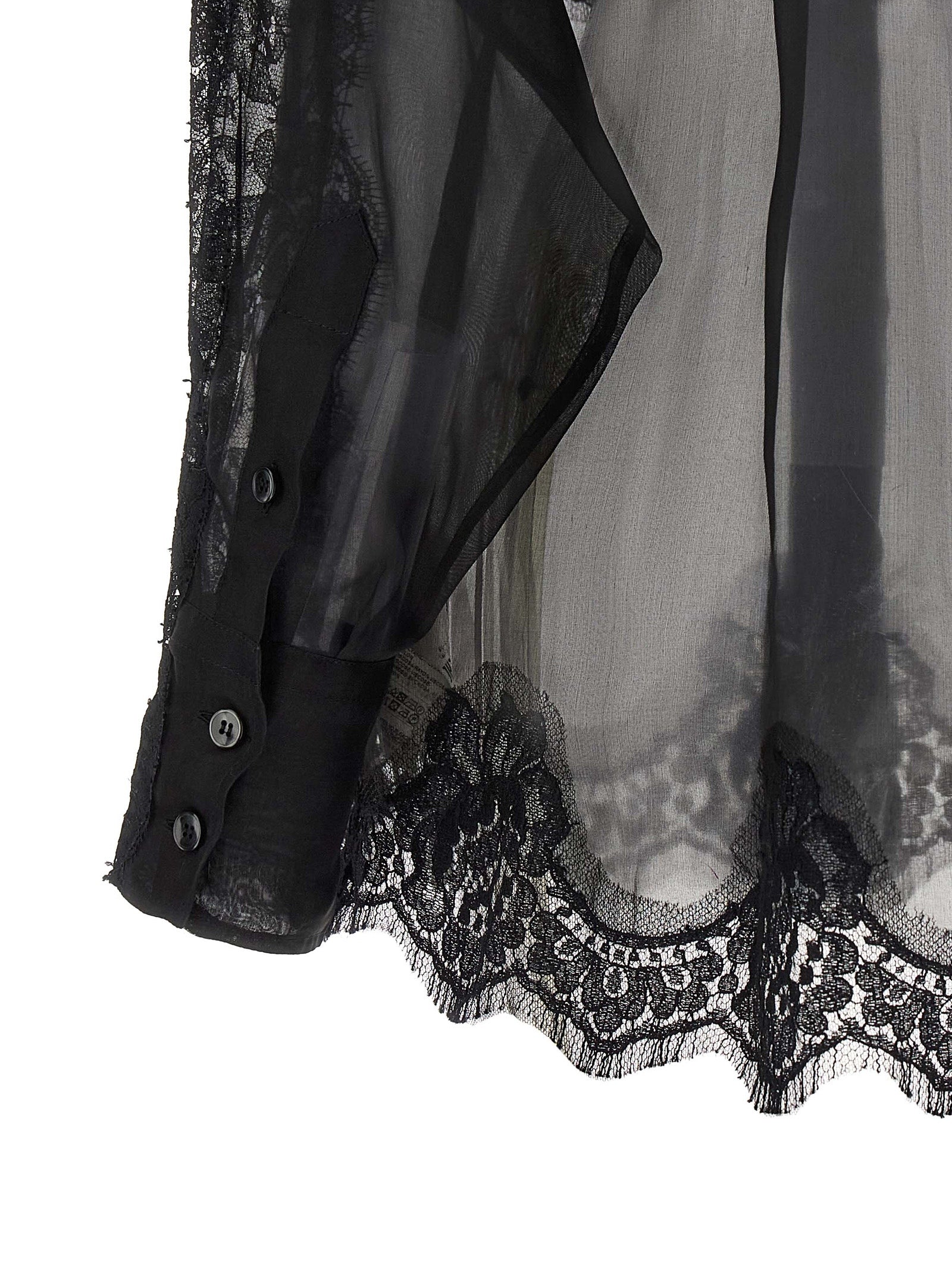 Dolce & Gabbana Black Silk Blouse Dolce & Gabbana