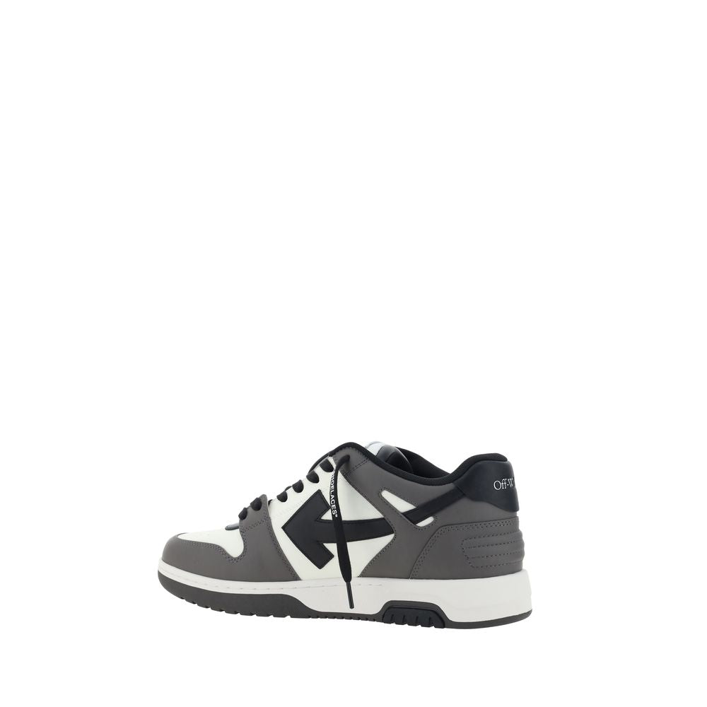 Off-White Multicolor Calf Leather Bos Taurus Athletic Sneakers Off-White
