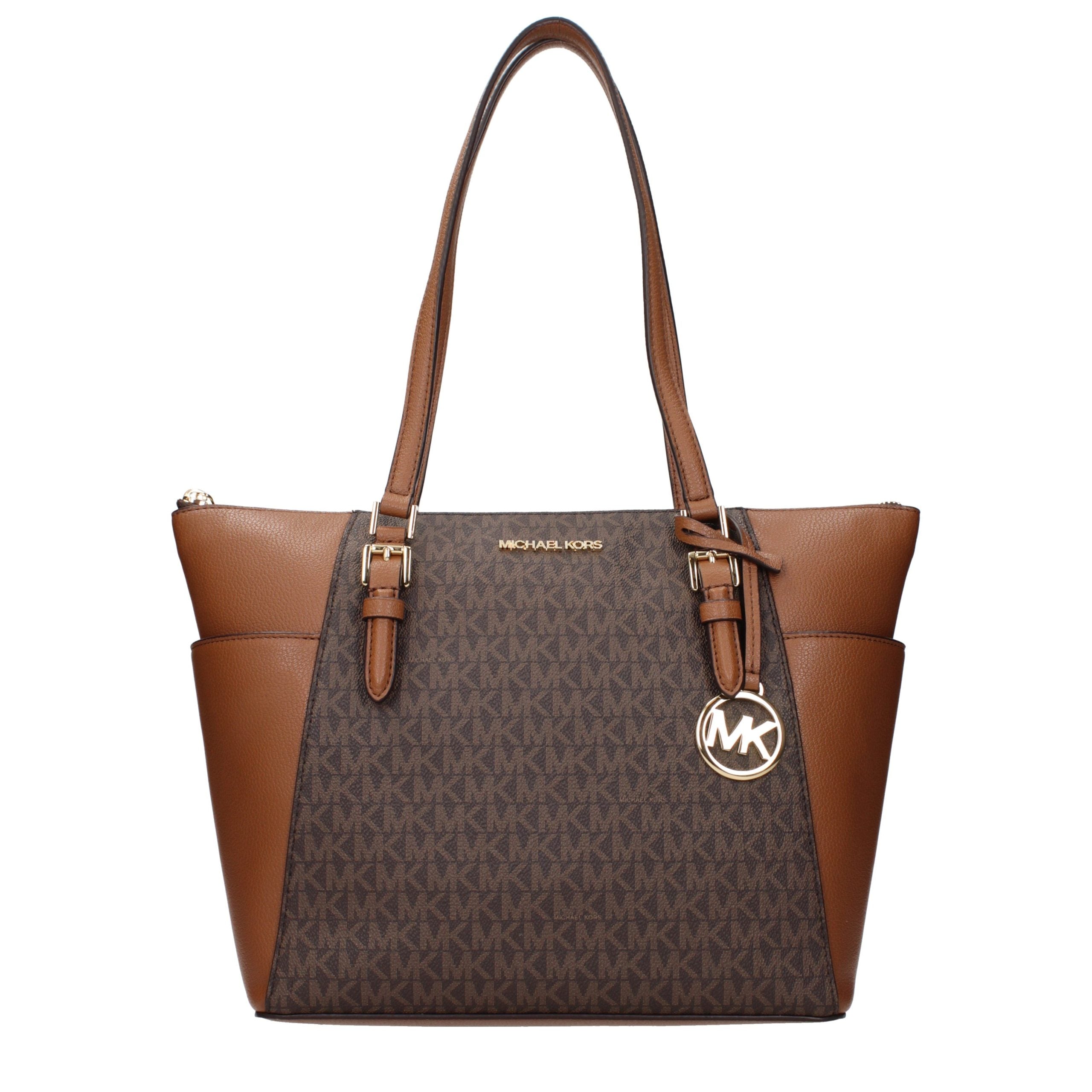 Michael Kors Brown Leather Shoulder Bag Michael Kors