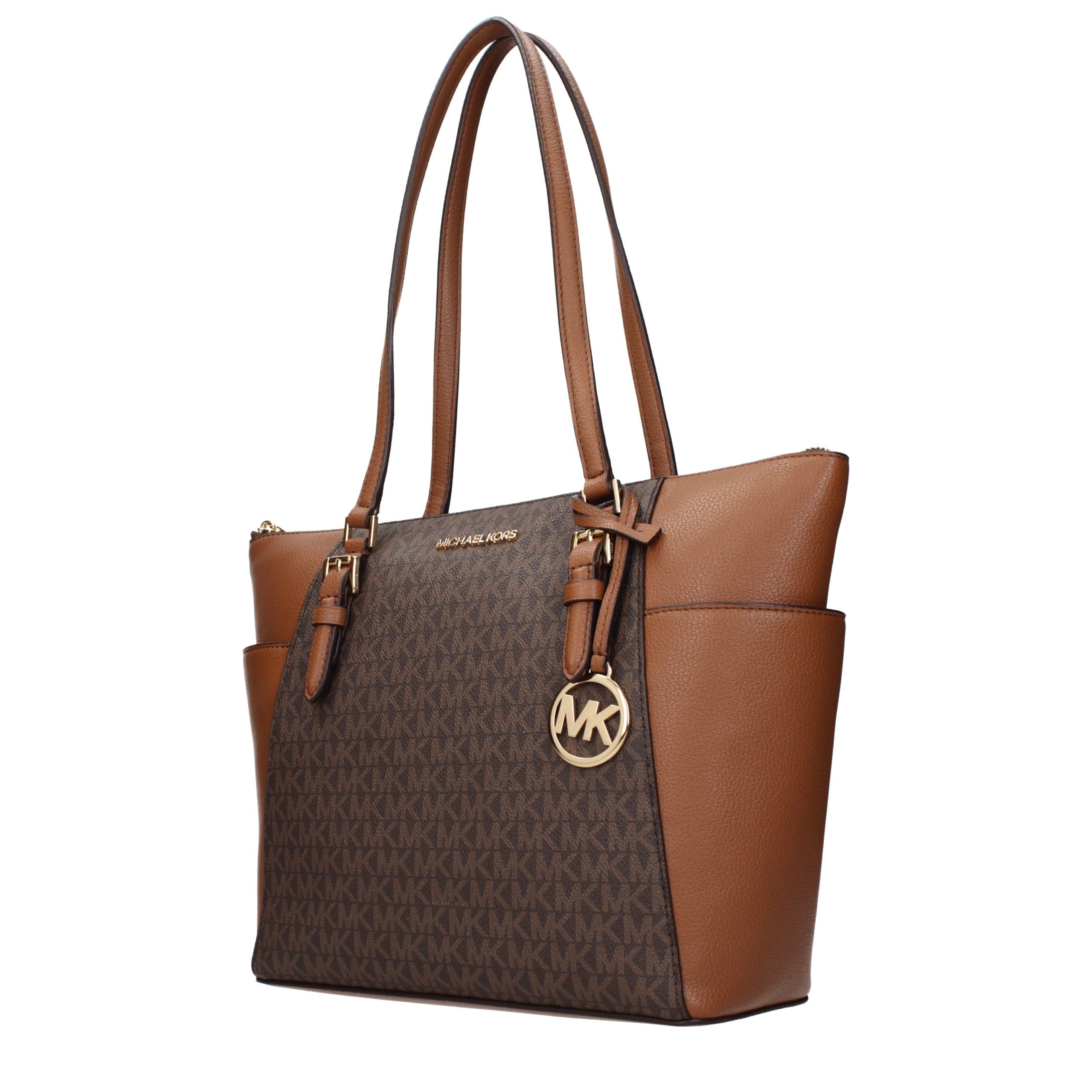 Michael Kors Brown Leather Shoulder Bag Michael Kors