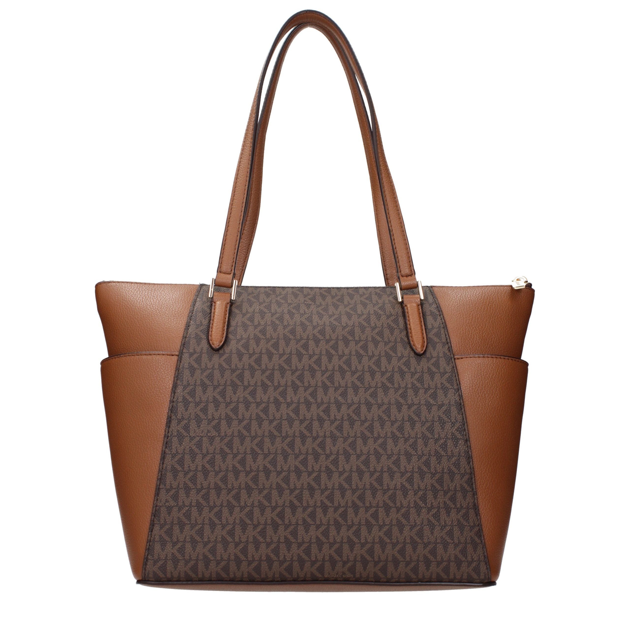 Michael Kors Brown Leather Shoulder Bag Michael Kors