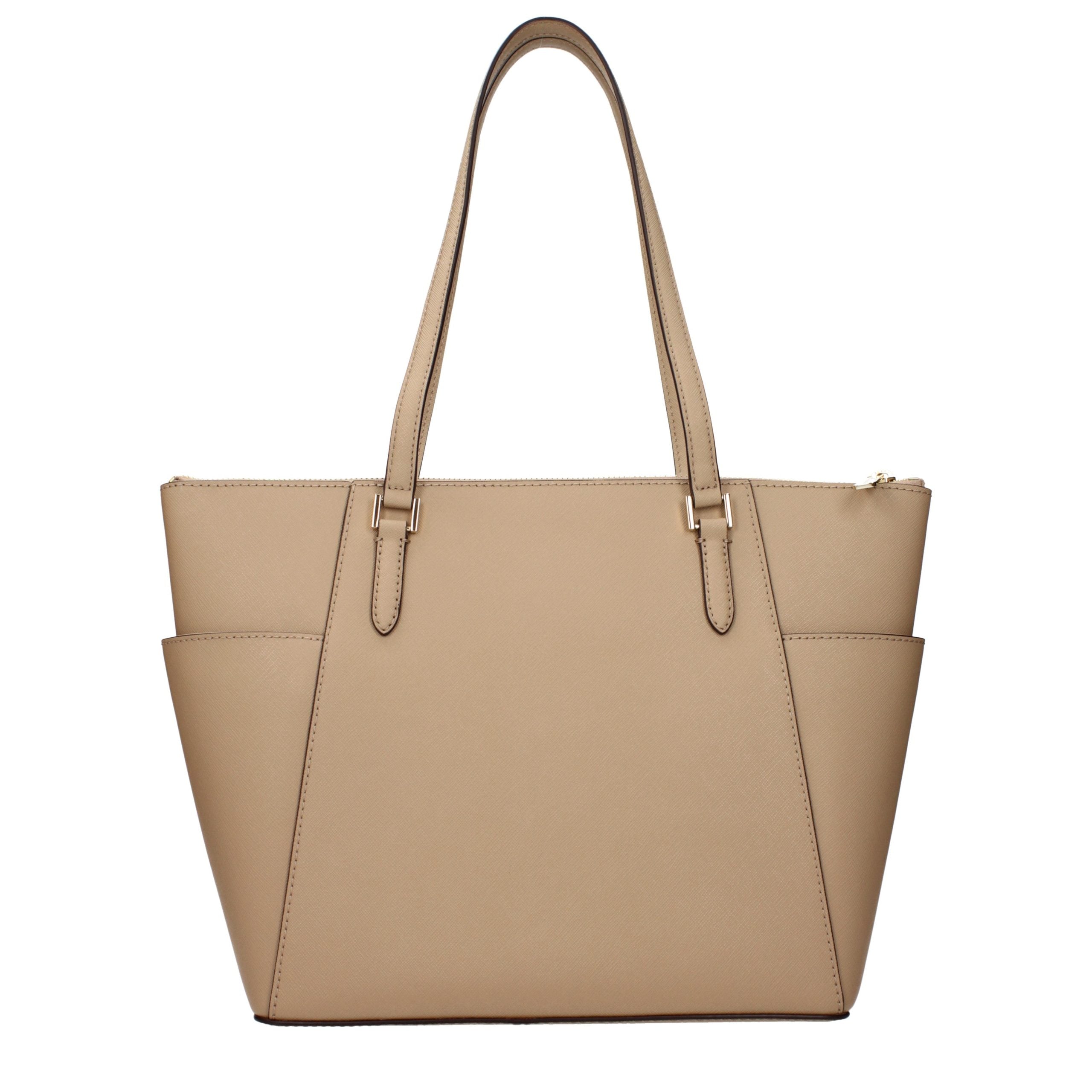 Michael Kors Beige Leather Shoulder Bag Michael Kors