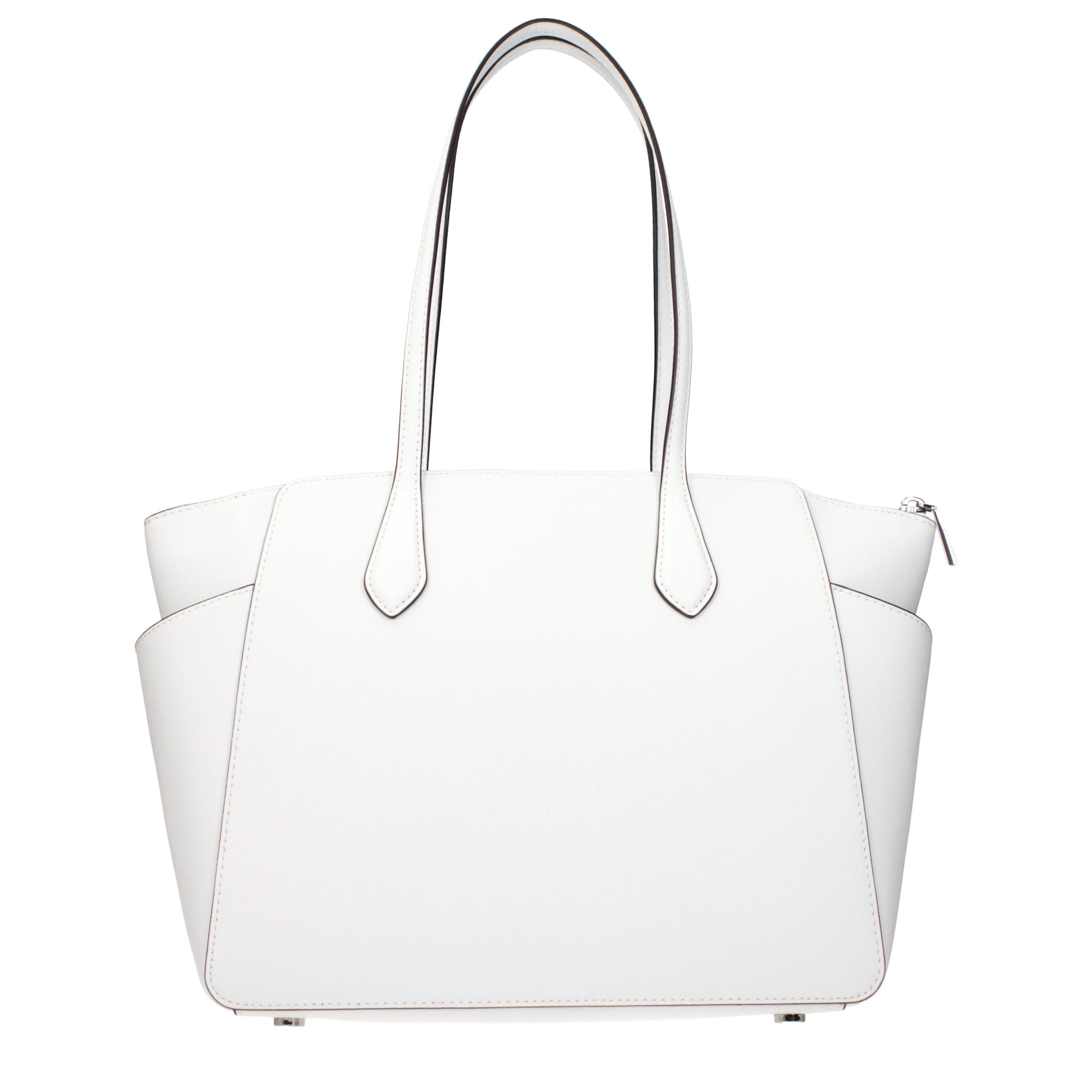 Michael Kors White Leather Shoulder Bag Michael Kors