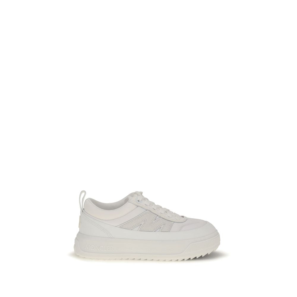 Moncler White Polyamide Athletic Sneakers Moncler