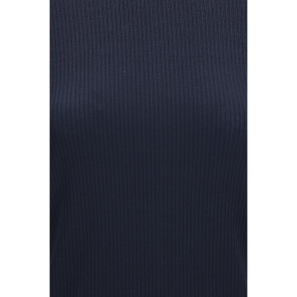 Max Mara Blue Lyocell Sweatshirt Max Mara