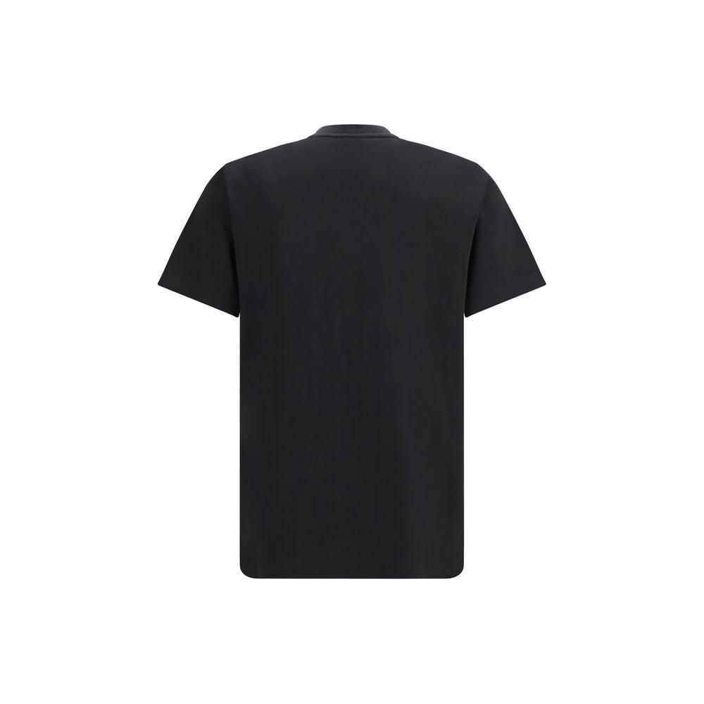 Moncler Black Cotton T-Shirt Moncler