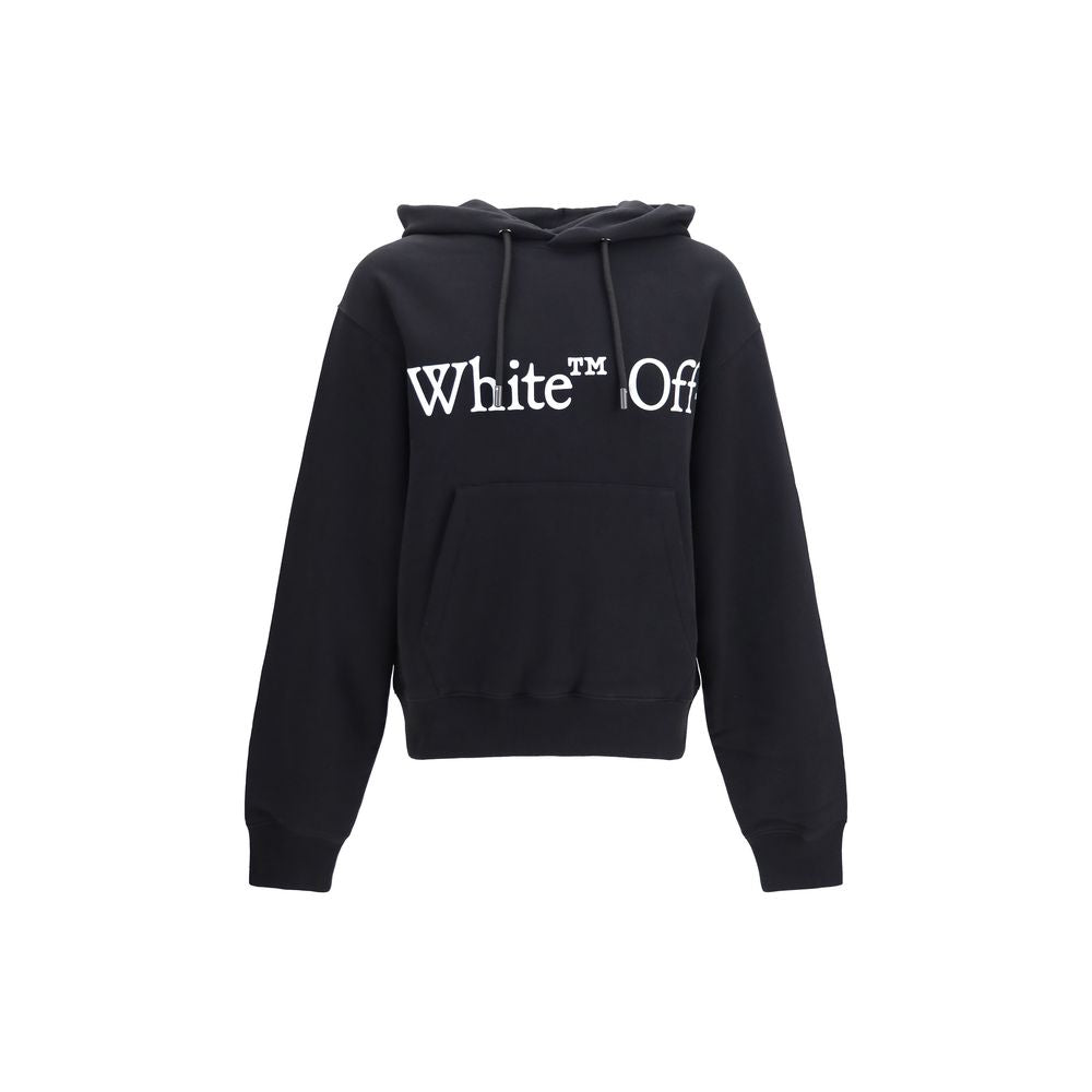 Off-White Black Cotton Sweatshirt Off-White