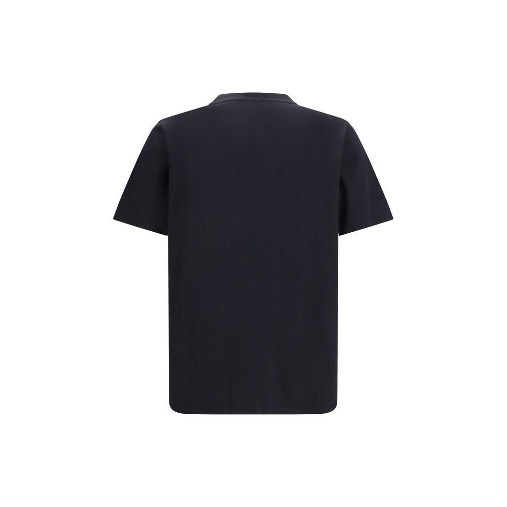 Off-White Black Cotton T-Shirt Off-White