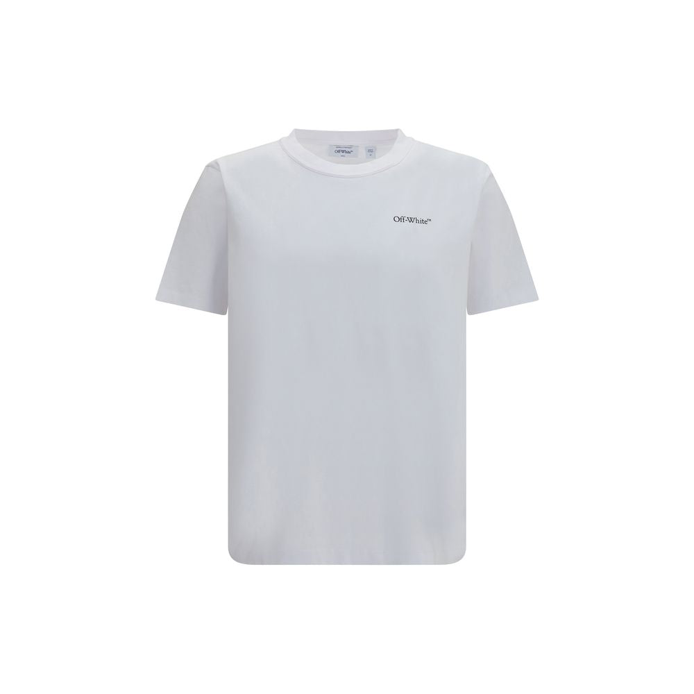 Off-White White Cotton T-Shirt Off-White