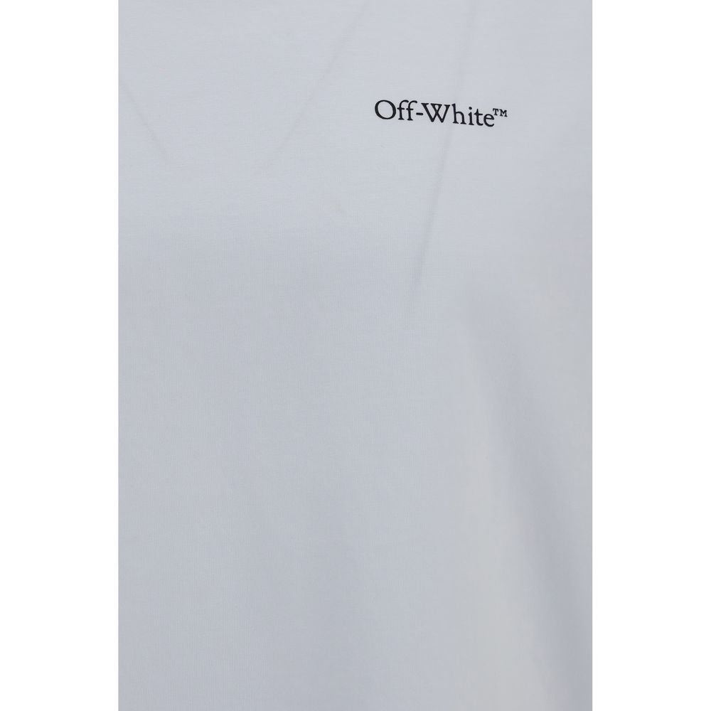 Off-White White Cotton T-Shirt Off-White