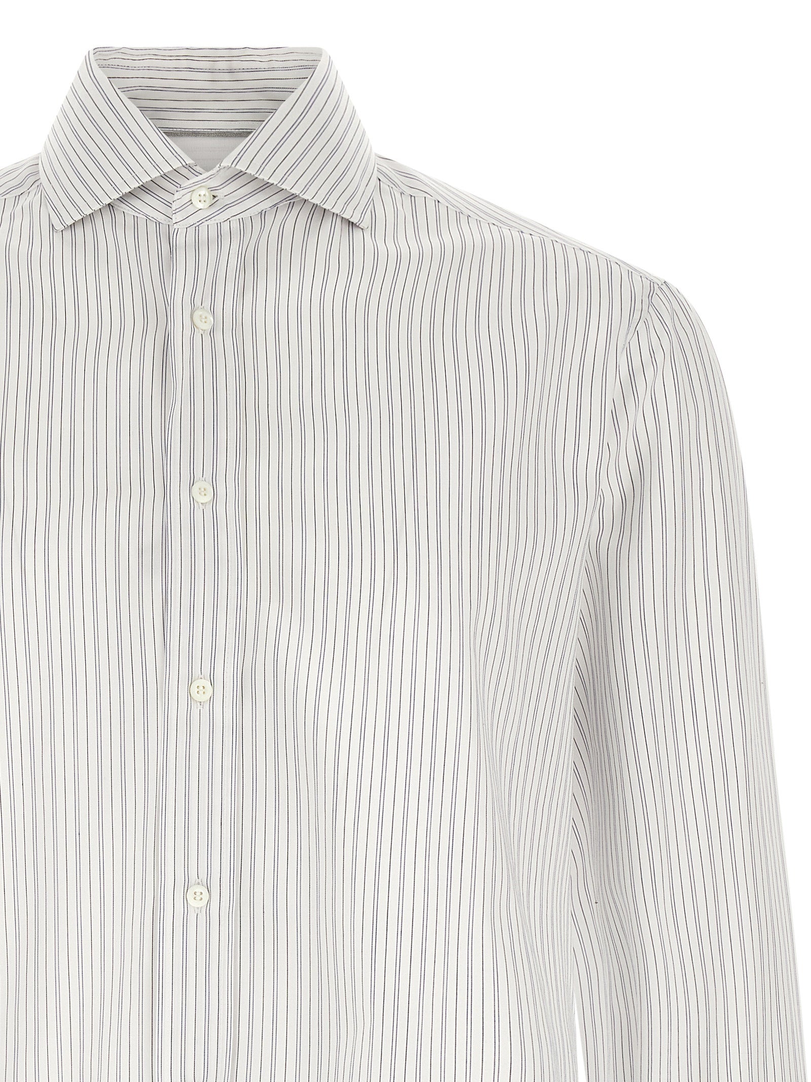 Brunello Cucinelli Blue Cotton Blouse Brunello Cucinelli