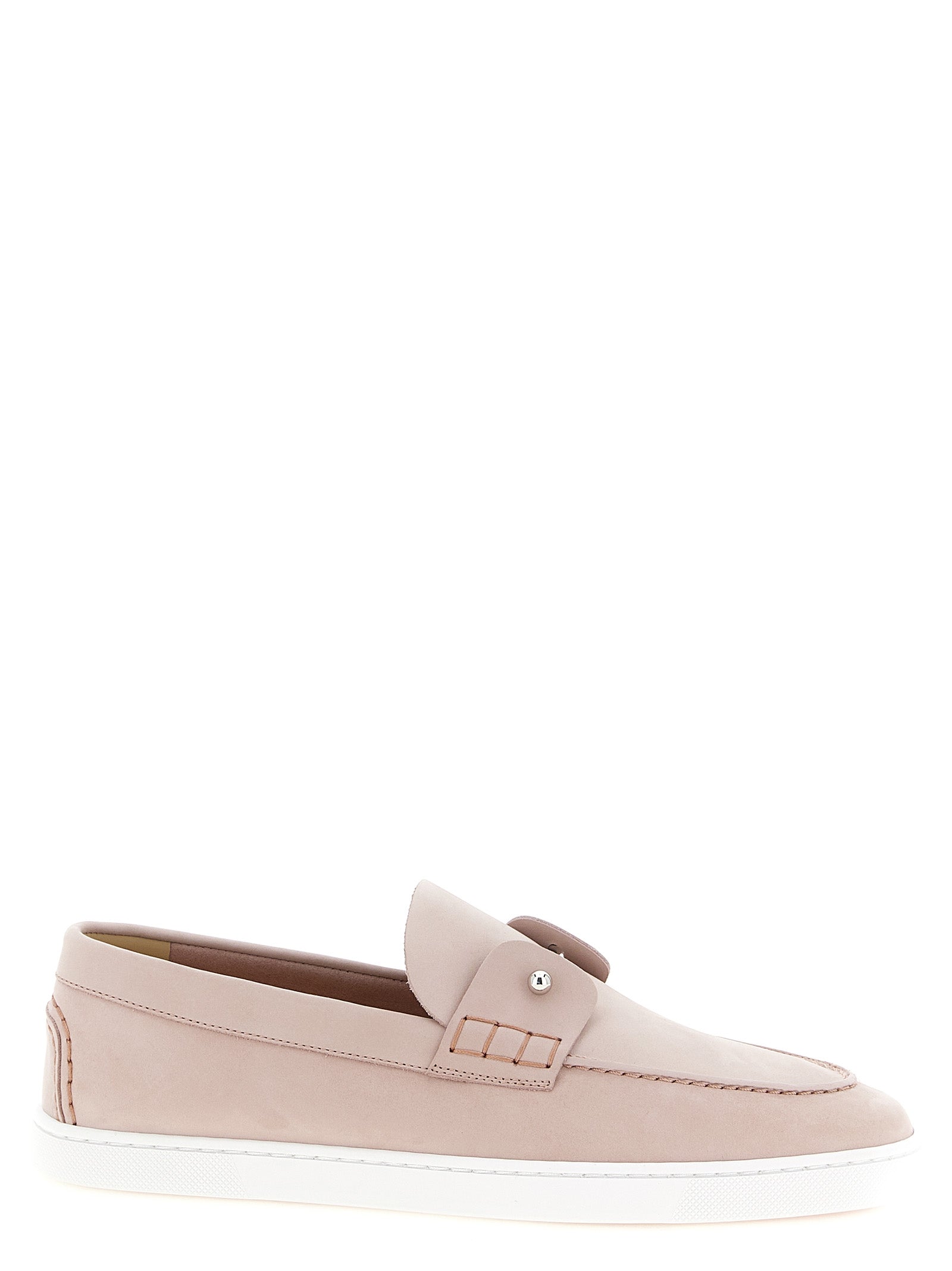 Christian Louboutin Multicolor Calfskin Slip-On Loafers Christian Louboutin