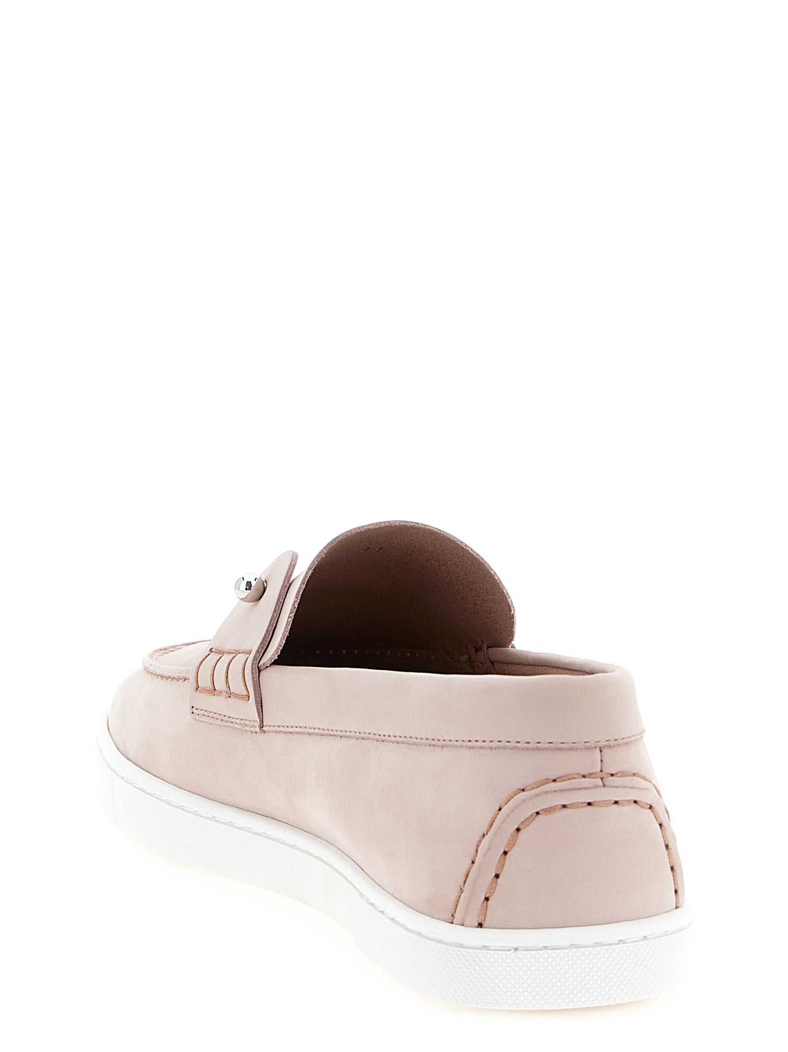 Christian Louboutin Multicolor Calfskin Slip-On Loafers Christian Louboutin