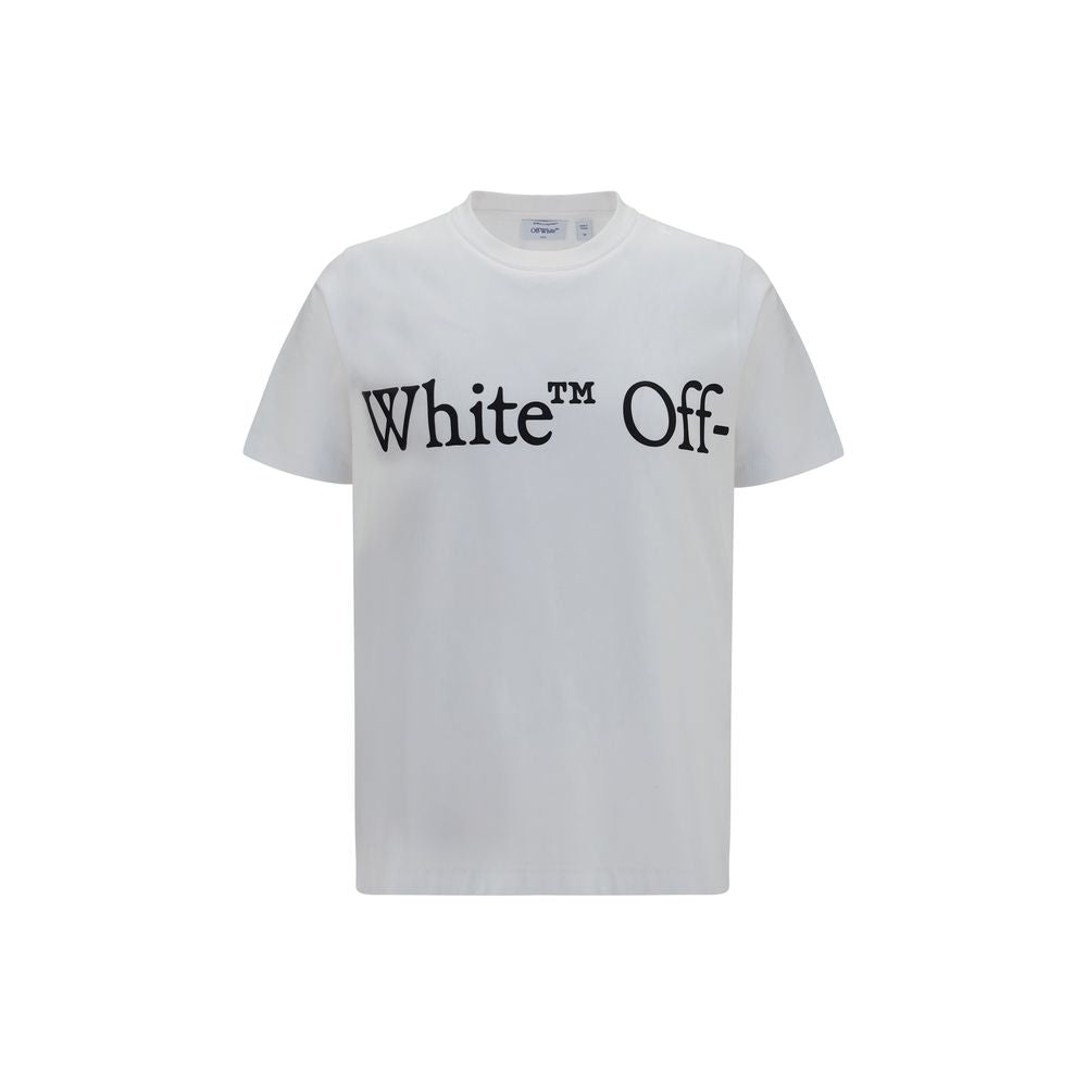 Off-White White Cotton T-Shirt Off-White