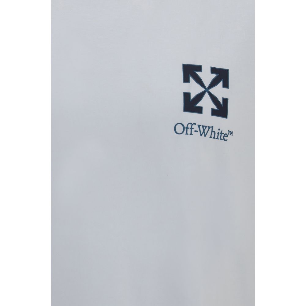 Off-White White Cotton T-Shirt Off-White