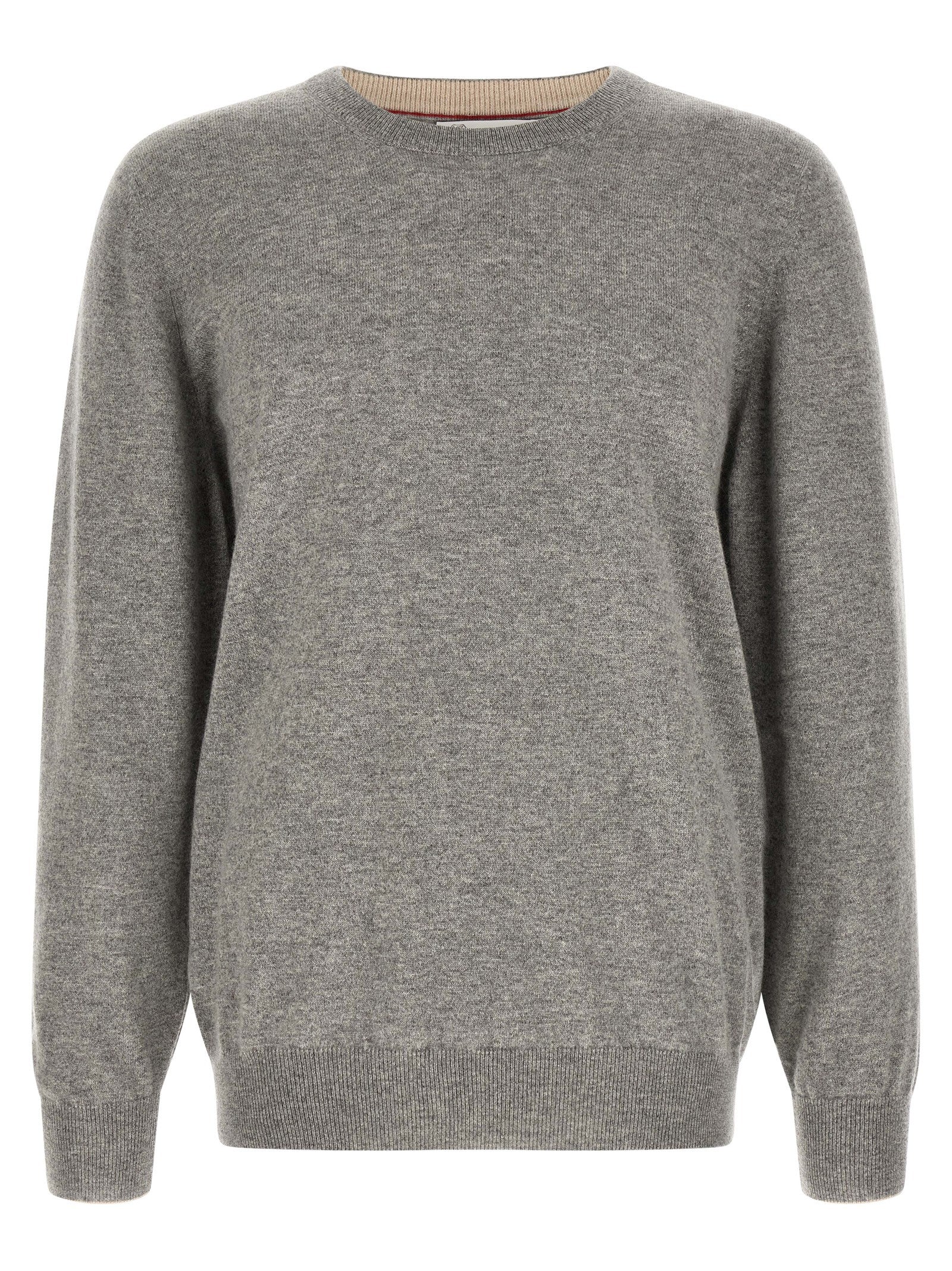 Brunello Cucinelli Gray Cashmere Cardigan Brunello Cucinelli