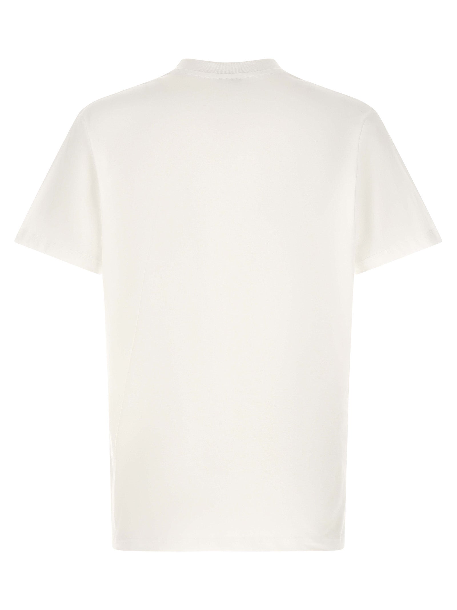 Moschino White Cotton T-Shirt Moschino